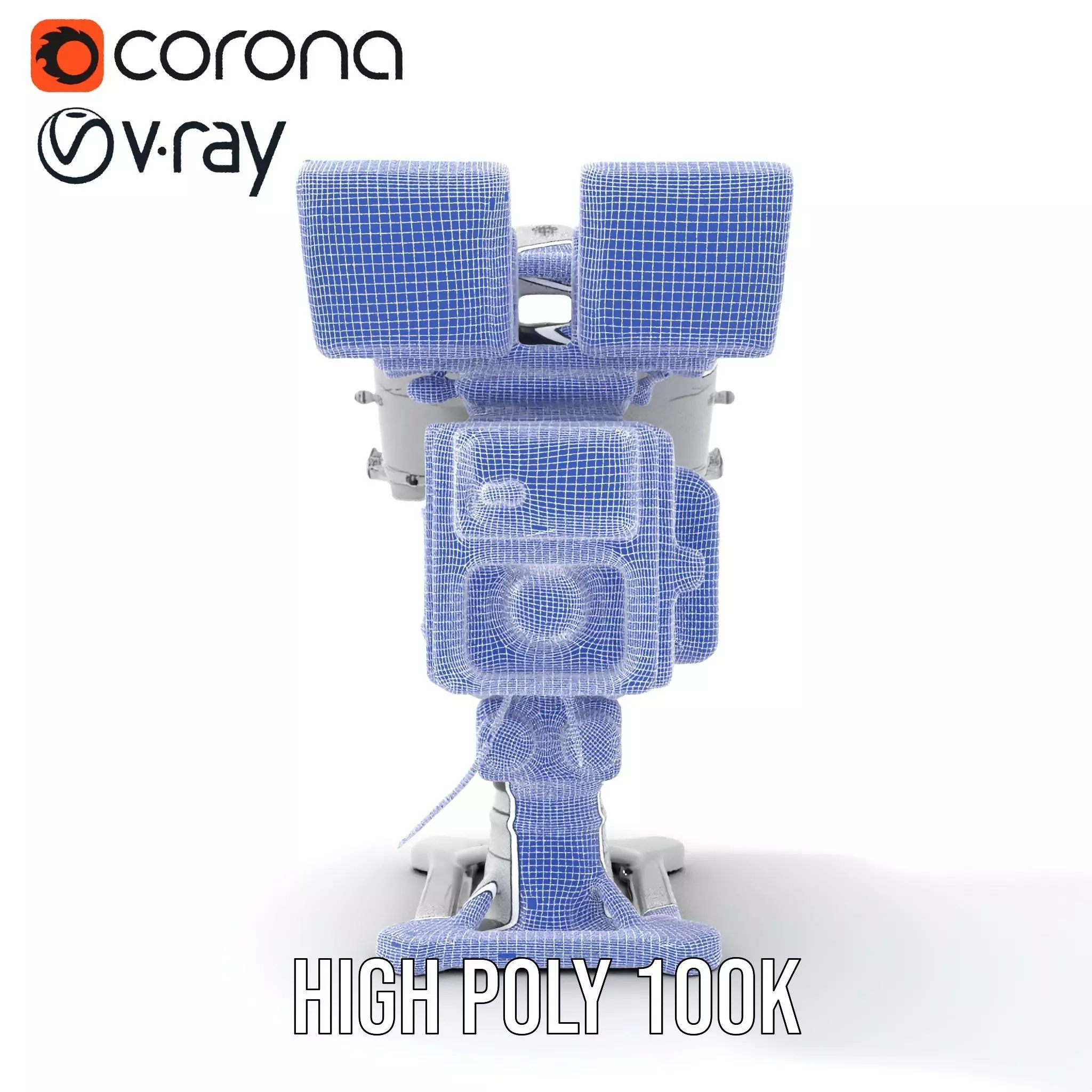 Advanced Surveillance Device model pack Low-poly 3D model_34