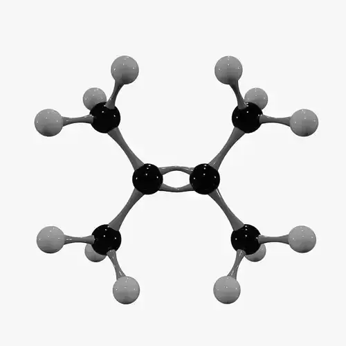 Tetramethyl Ethylene Molecule