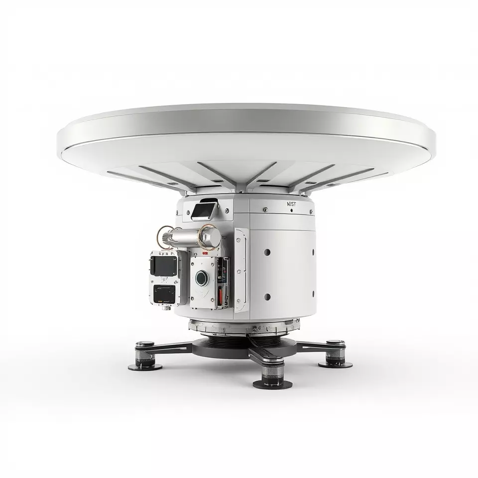 Satellite Antenna White model pack Low-poly 3D model_3