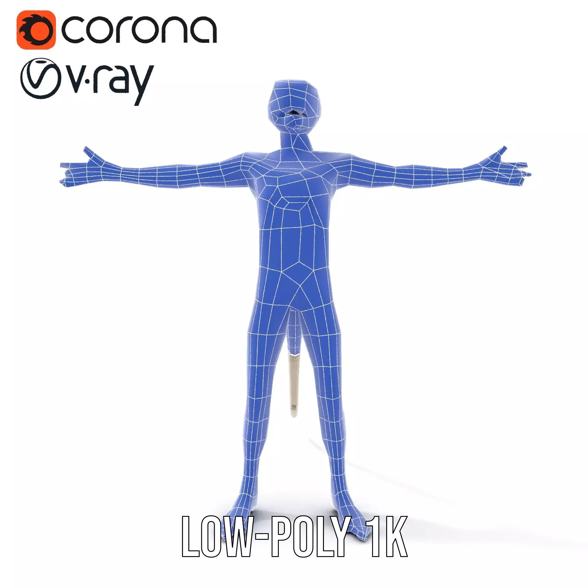 Futuristic Reptilian Figure model pack Low-poly 3D model_32