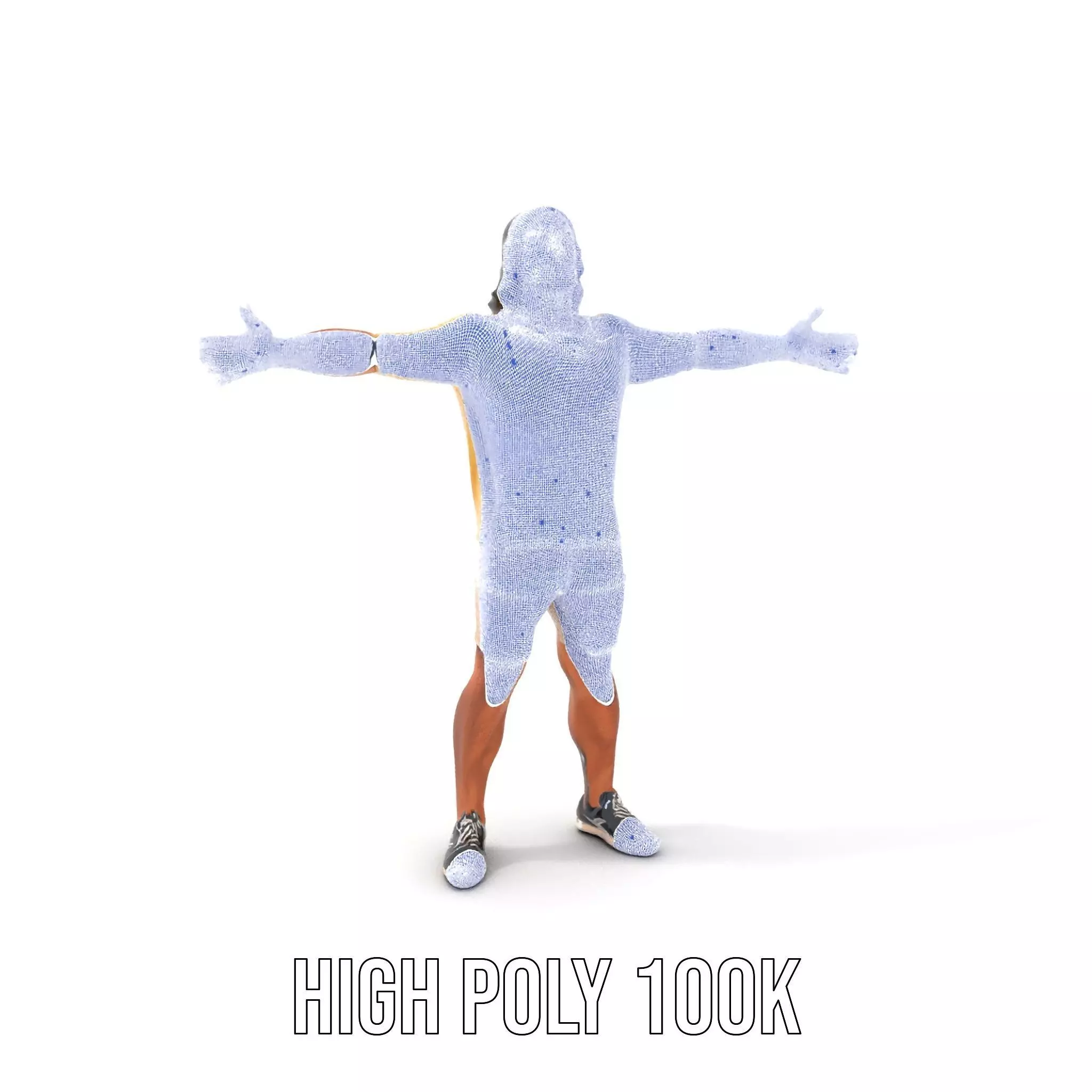 Casual Summer Outfit model pack Low-poly 3D model_5