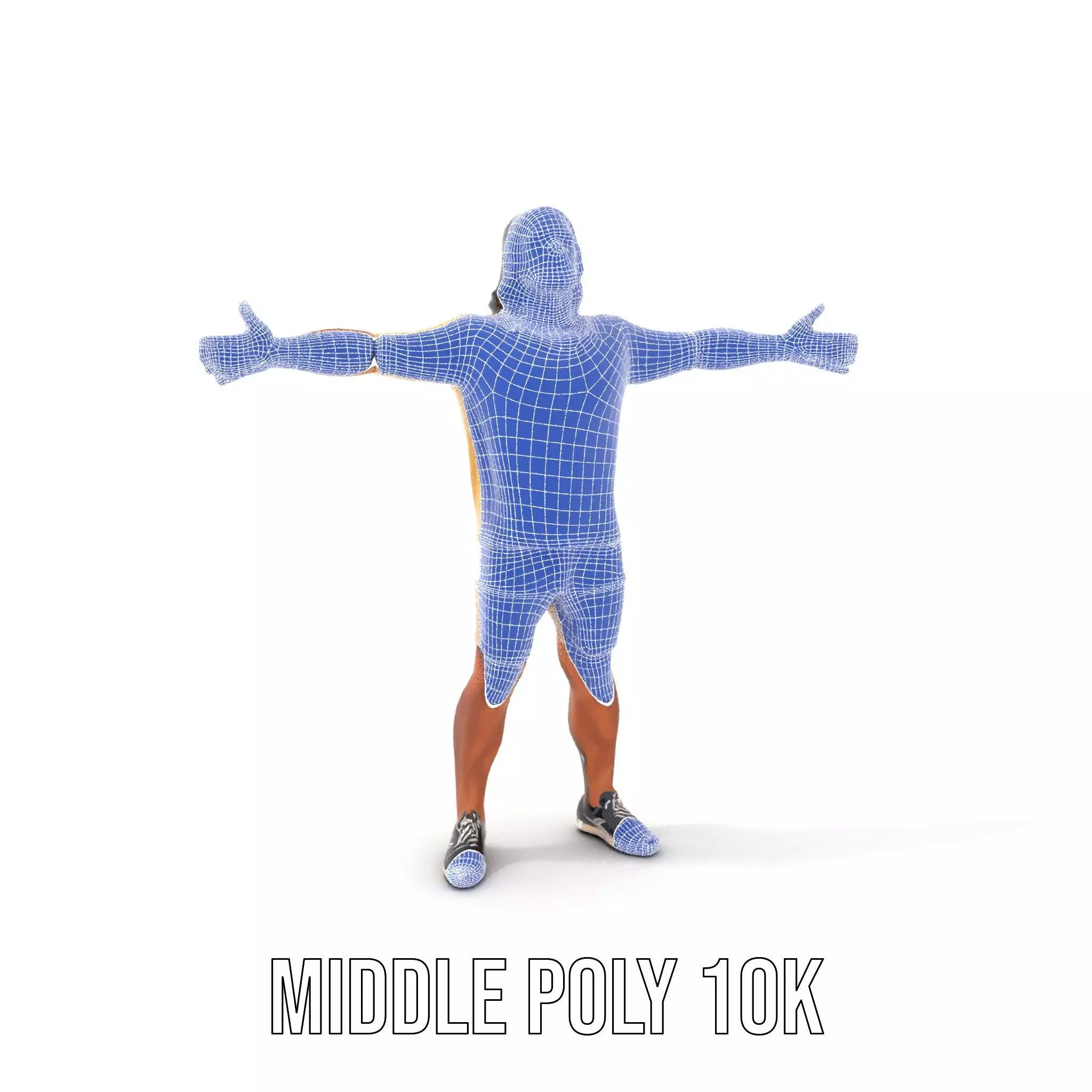 Casual Summer Outfit model pack Low-poly 3D model_13