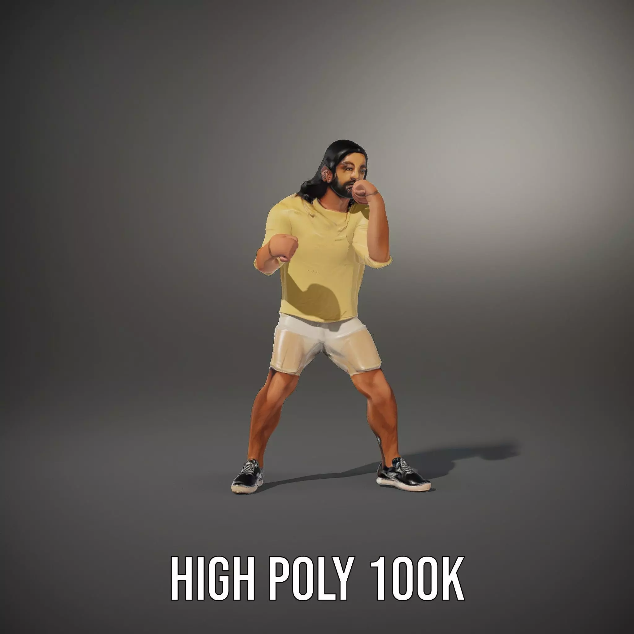 Casual Summer Outfit model pack Low-poly 3D model_18