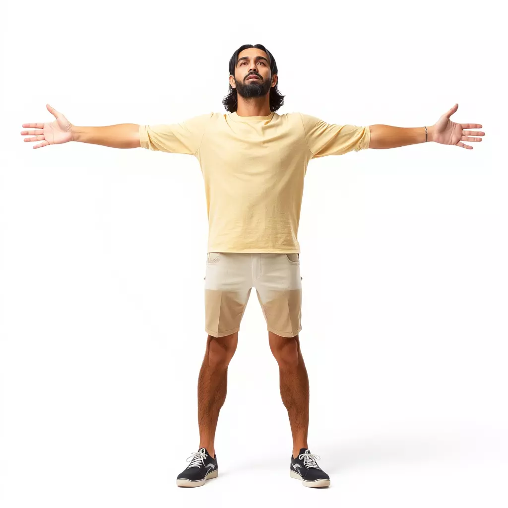 Casual Summer Outfit model pack Low-poly 3D model_3