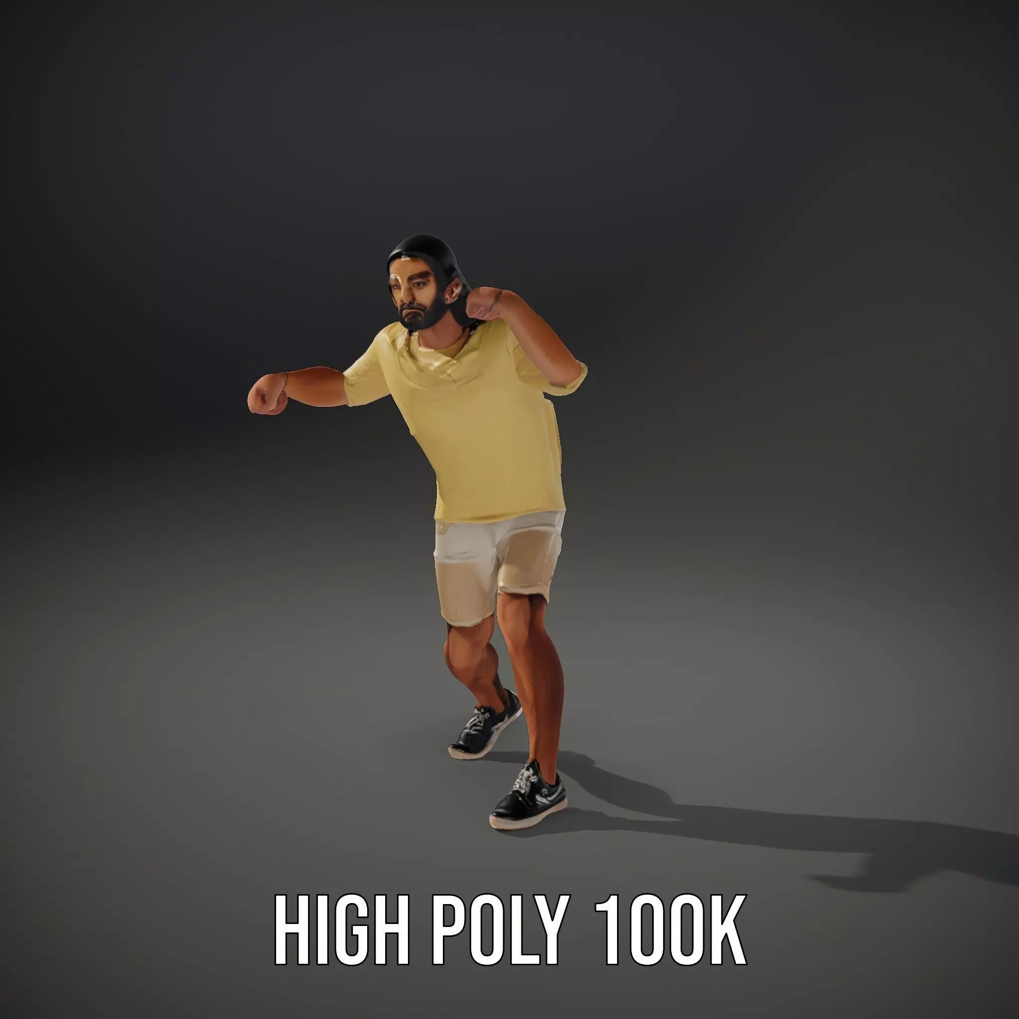 Casual Summer Outfit model pack Low-poly 3D model_23