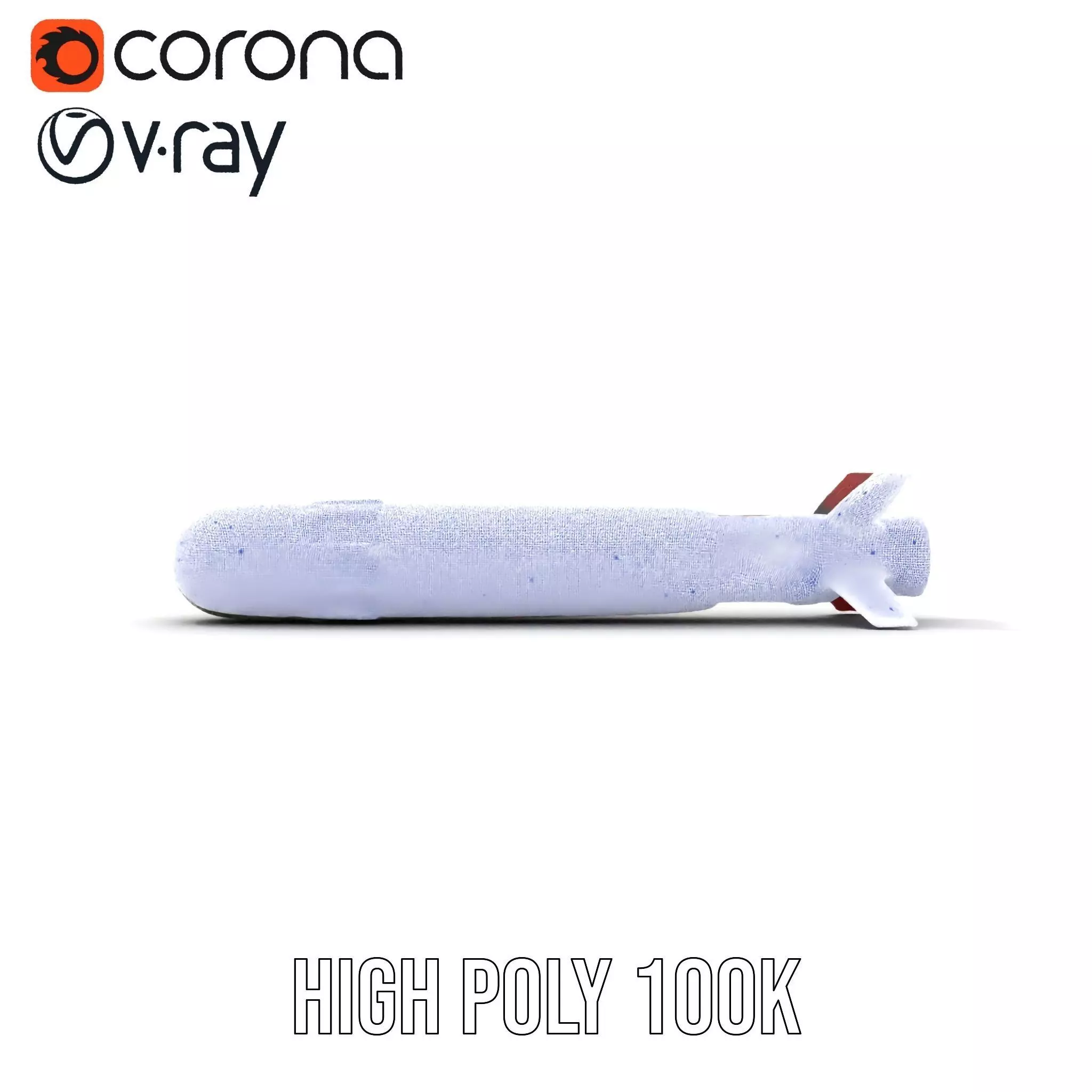 Camouflage Rocket model pack Low-poly 3D model_33