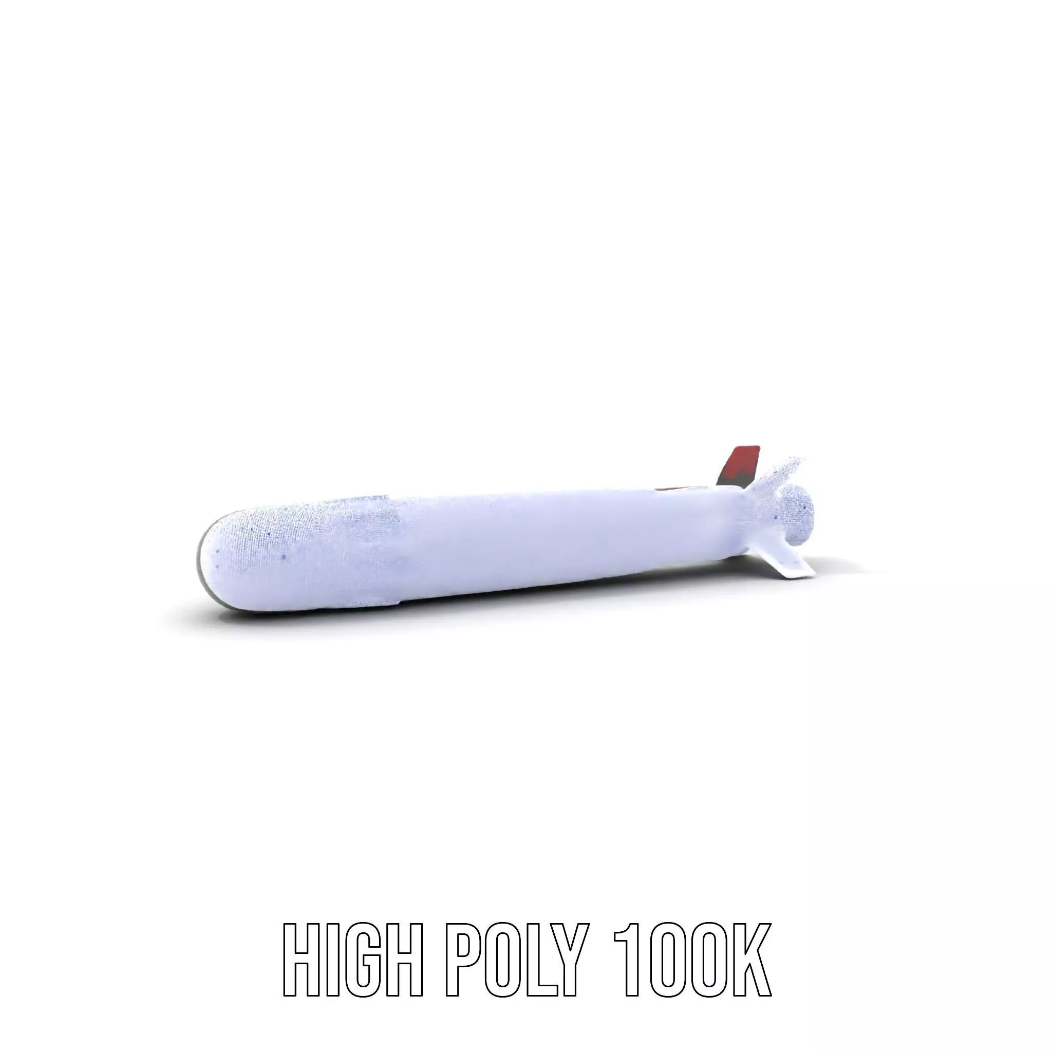 Camouflage Rocket model pack Low-poly 3D model_5