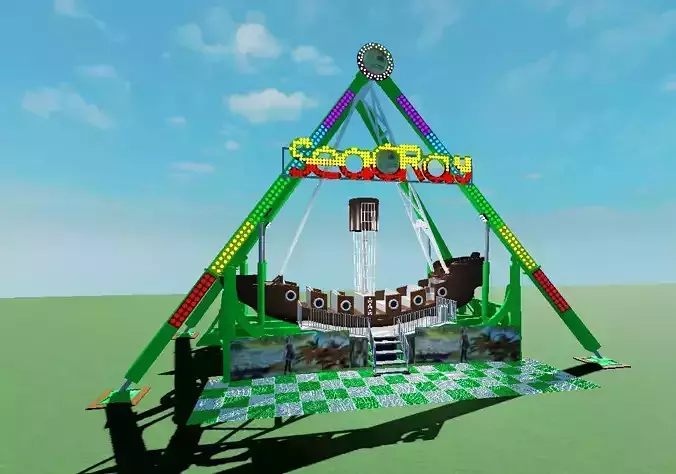 Pirate Ship 3D print model