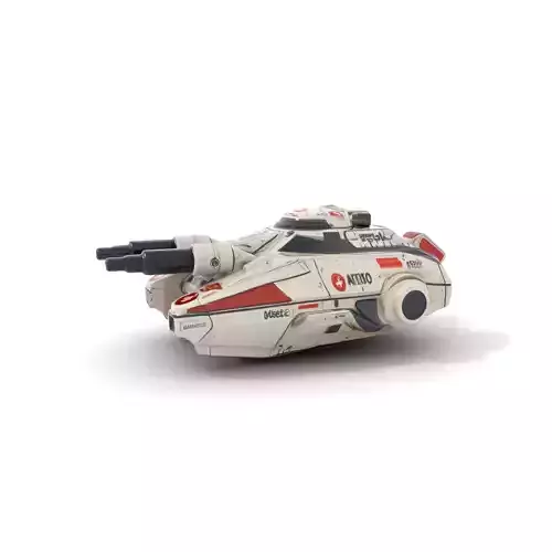 Futuristic Medical Blaster model pack