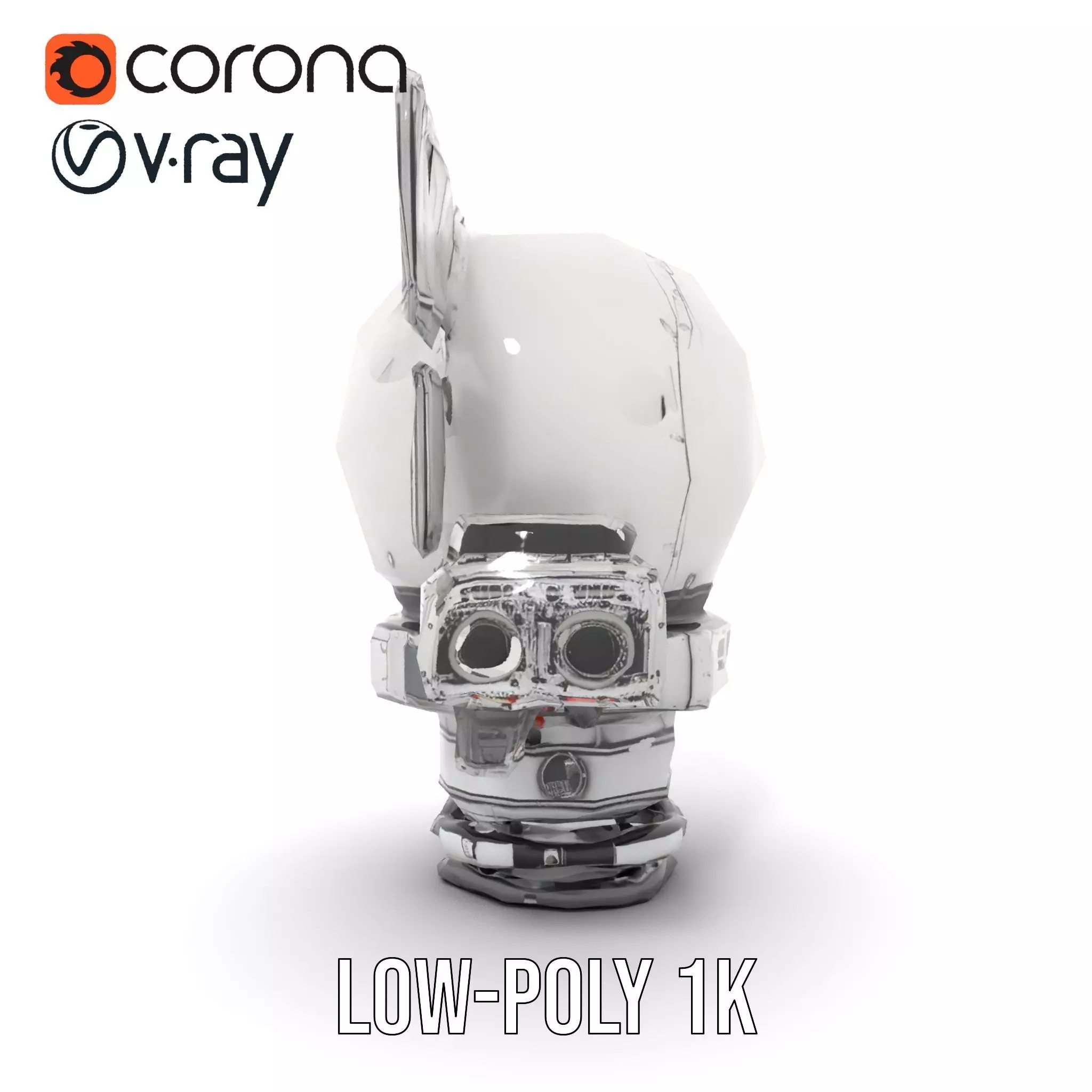 Advanced Satellite Module model pack Low-poly 3D model_15