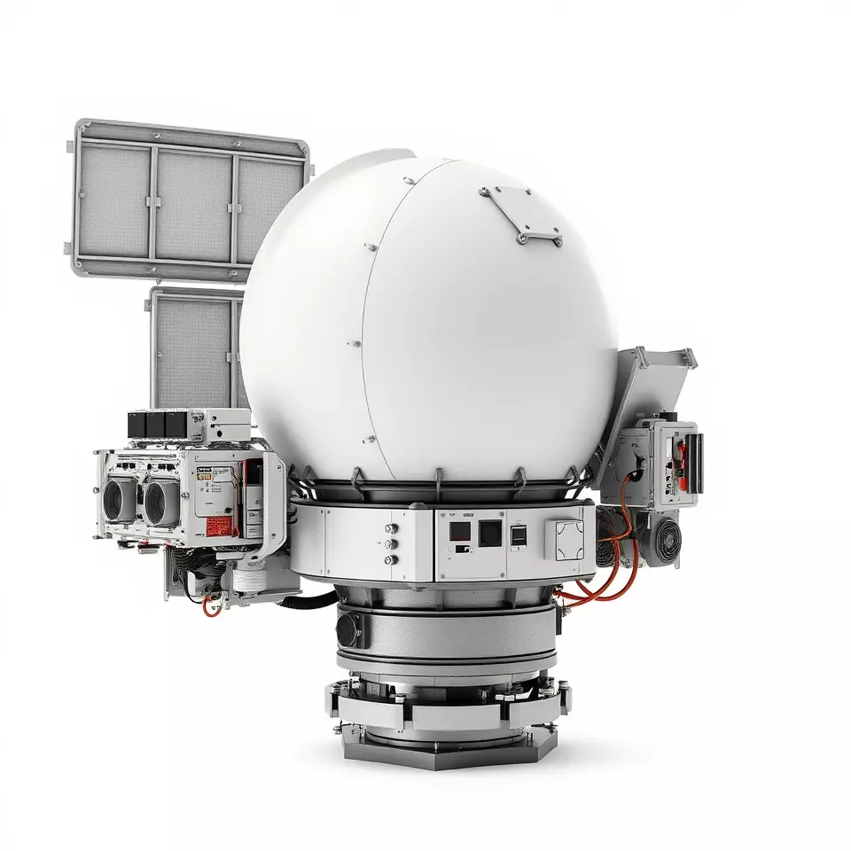 Advanced Satellite Module model pack Low-poly 3D model_3