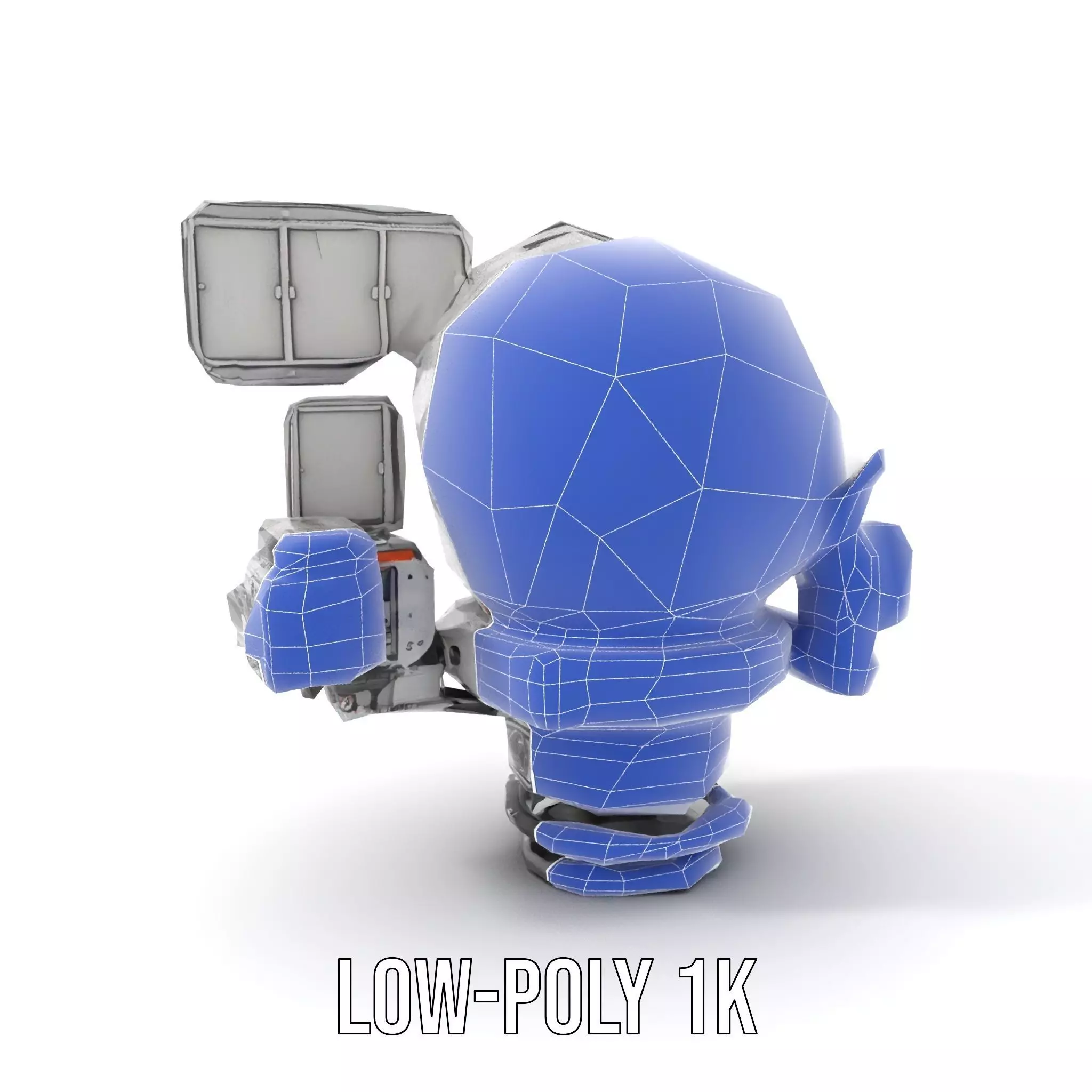 Advanced Satellite Module model pack Low-poly 3D model_12