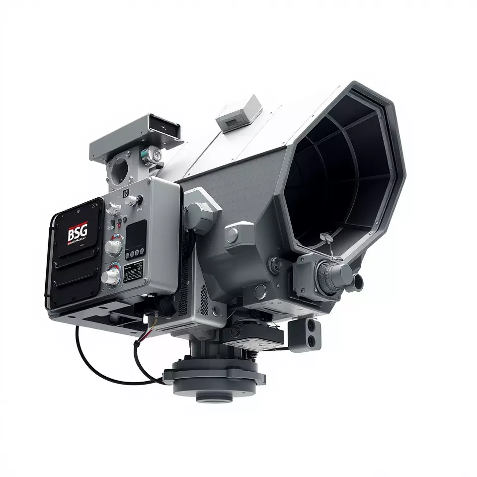 Industrial Surveillance Device model pack Low-poly 3D model_3