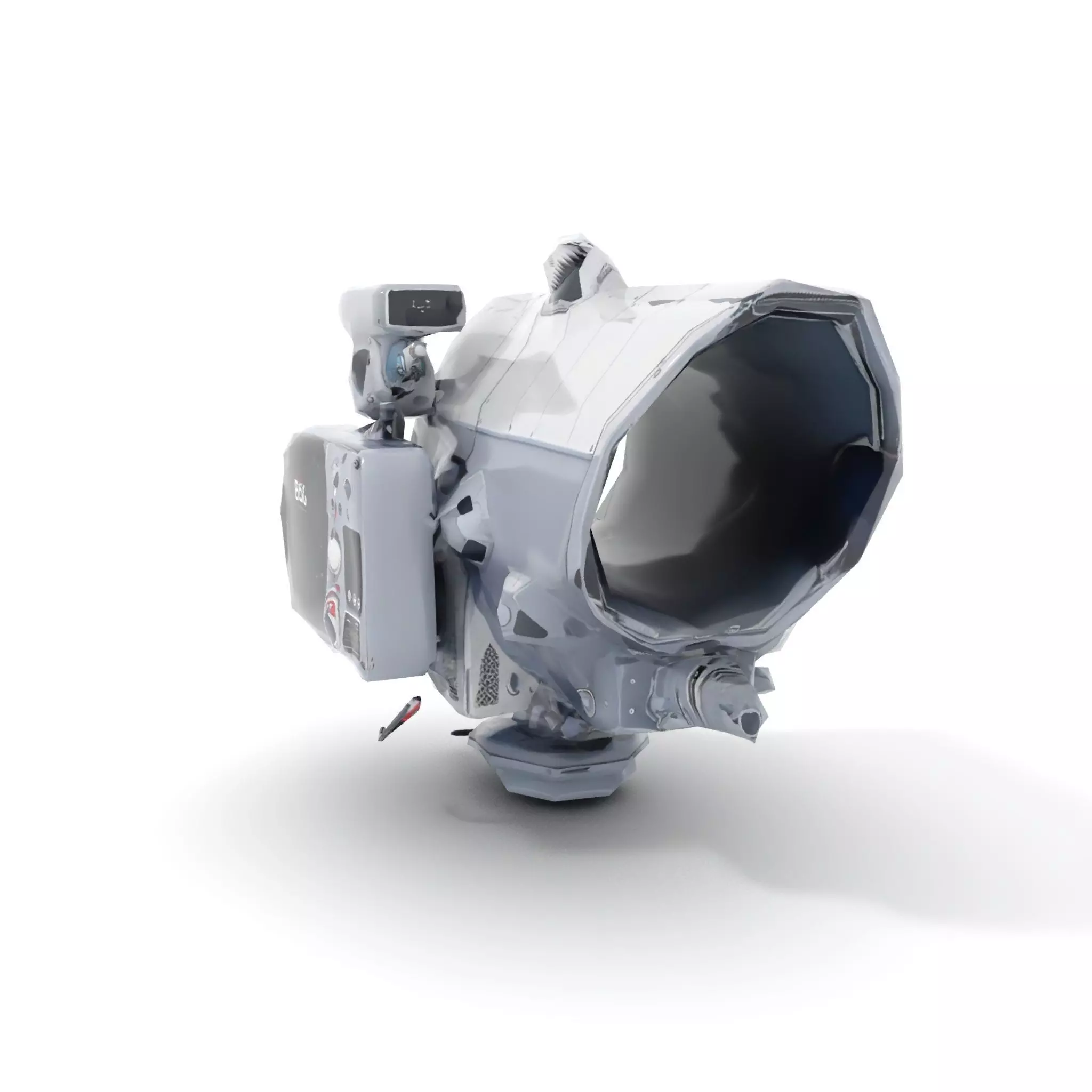 Industrial Surveillance Device model pack Low-poly 3D model_10