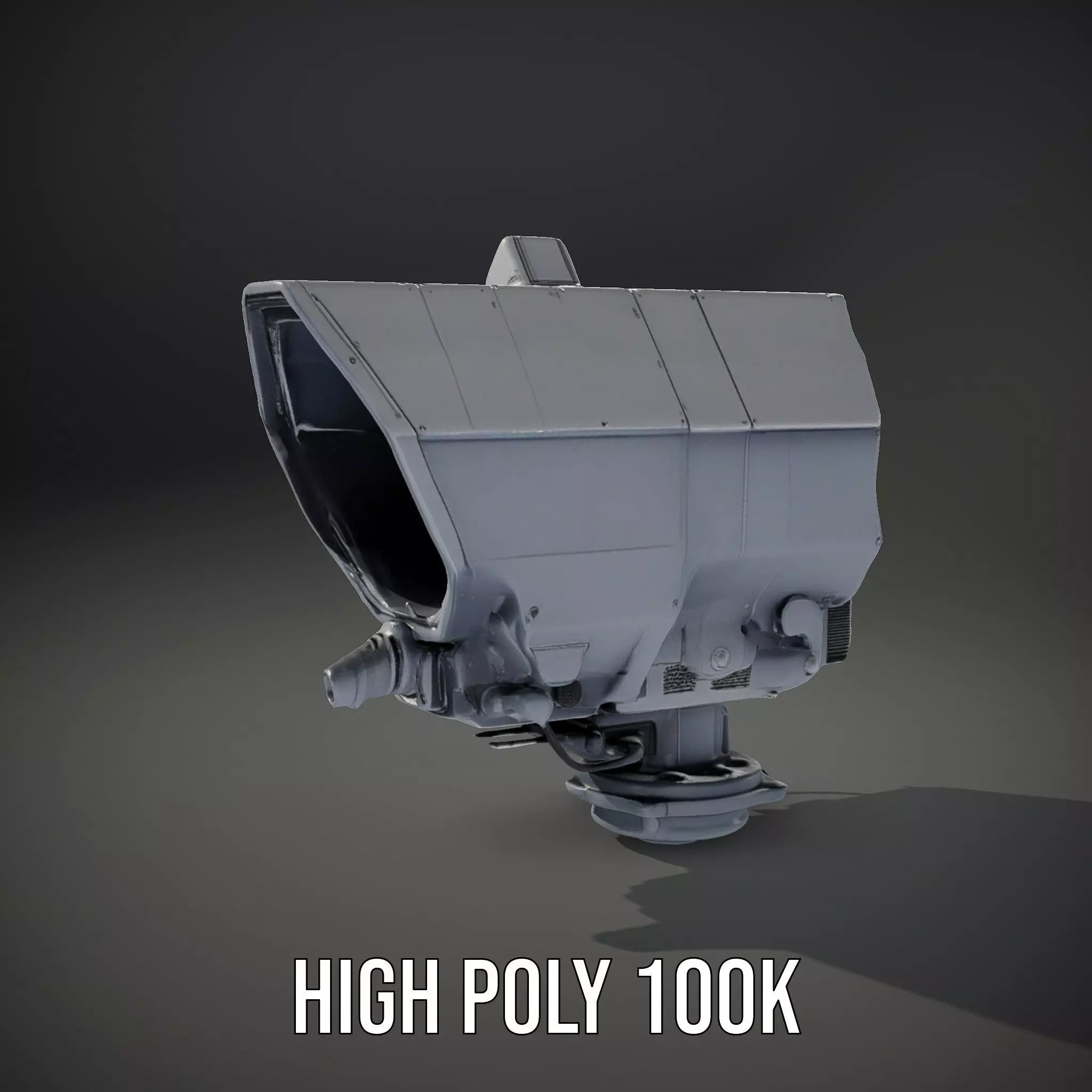 Industrial Surveillance Device model pack Low-poly 3D model_11