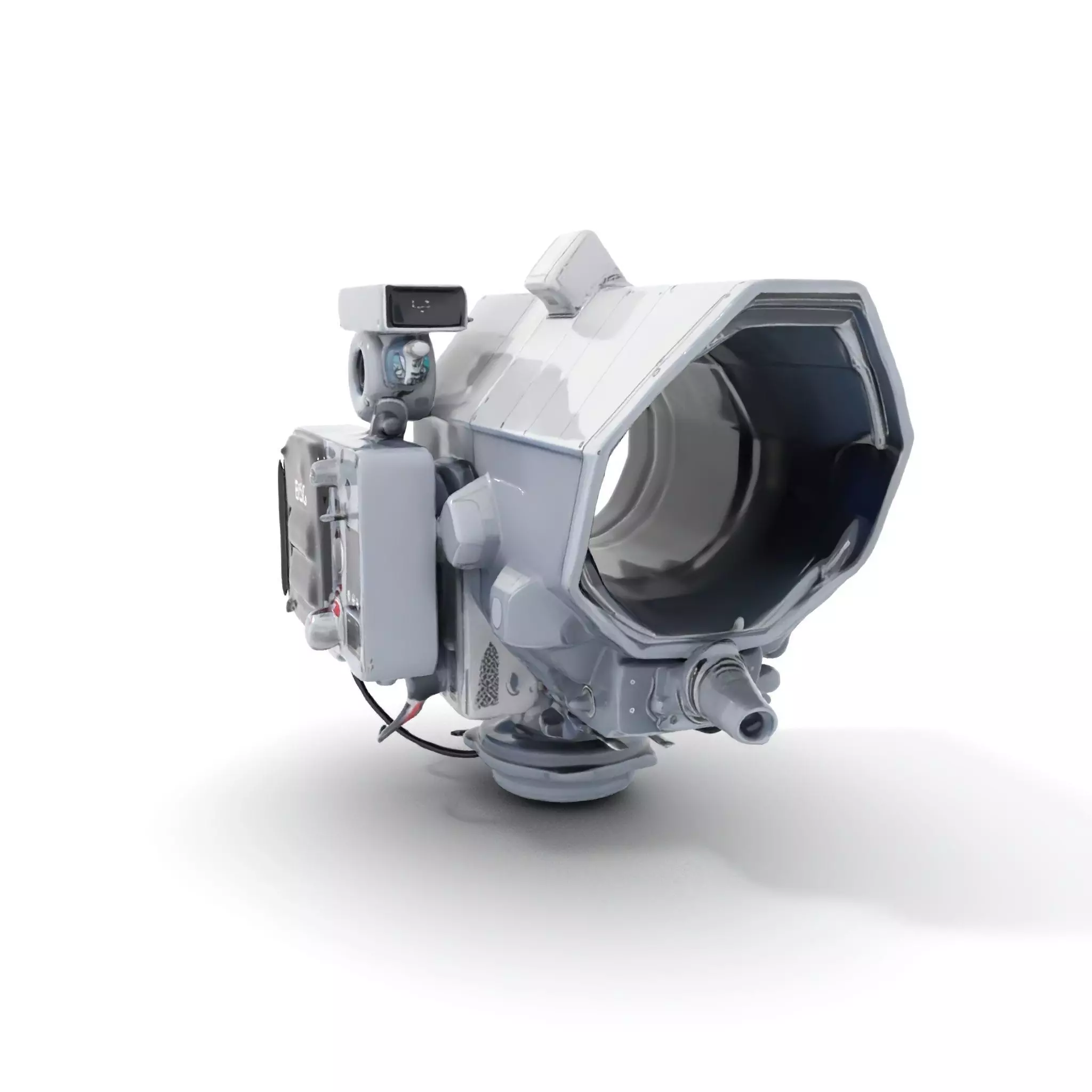 Industrial Surveillance Device model pack Low-poly 3D model_0