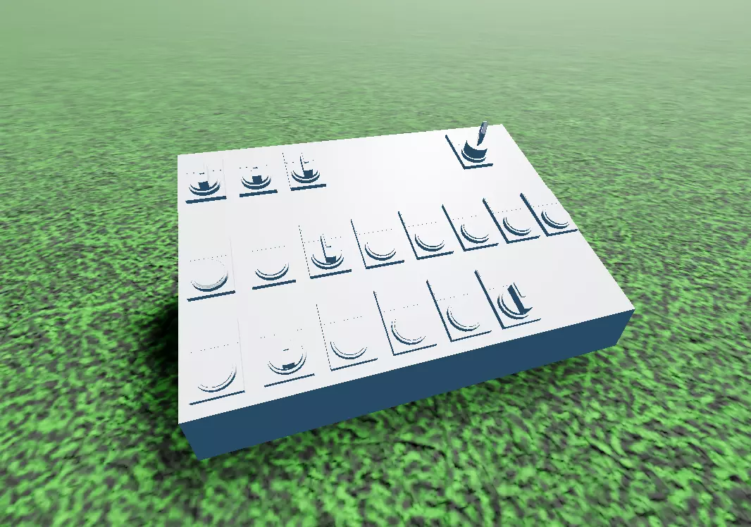 KMG Control Panel 3D Model 3D print model_1