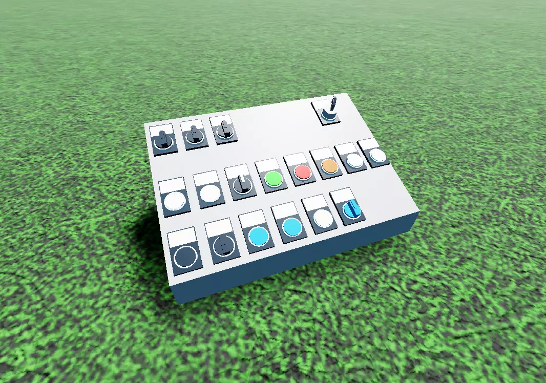 KMG Control Panel 3D Model 3D print model_0