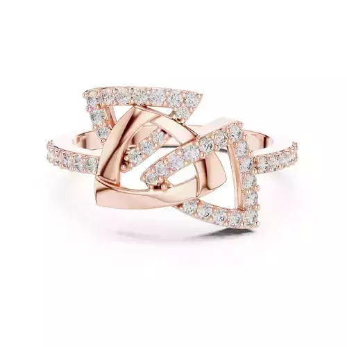 Round-Cut Diamond Engagement Wedding Ring 3DM STL Video