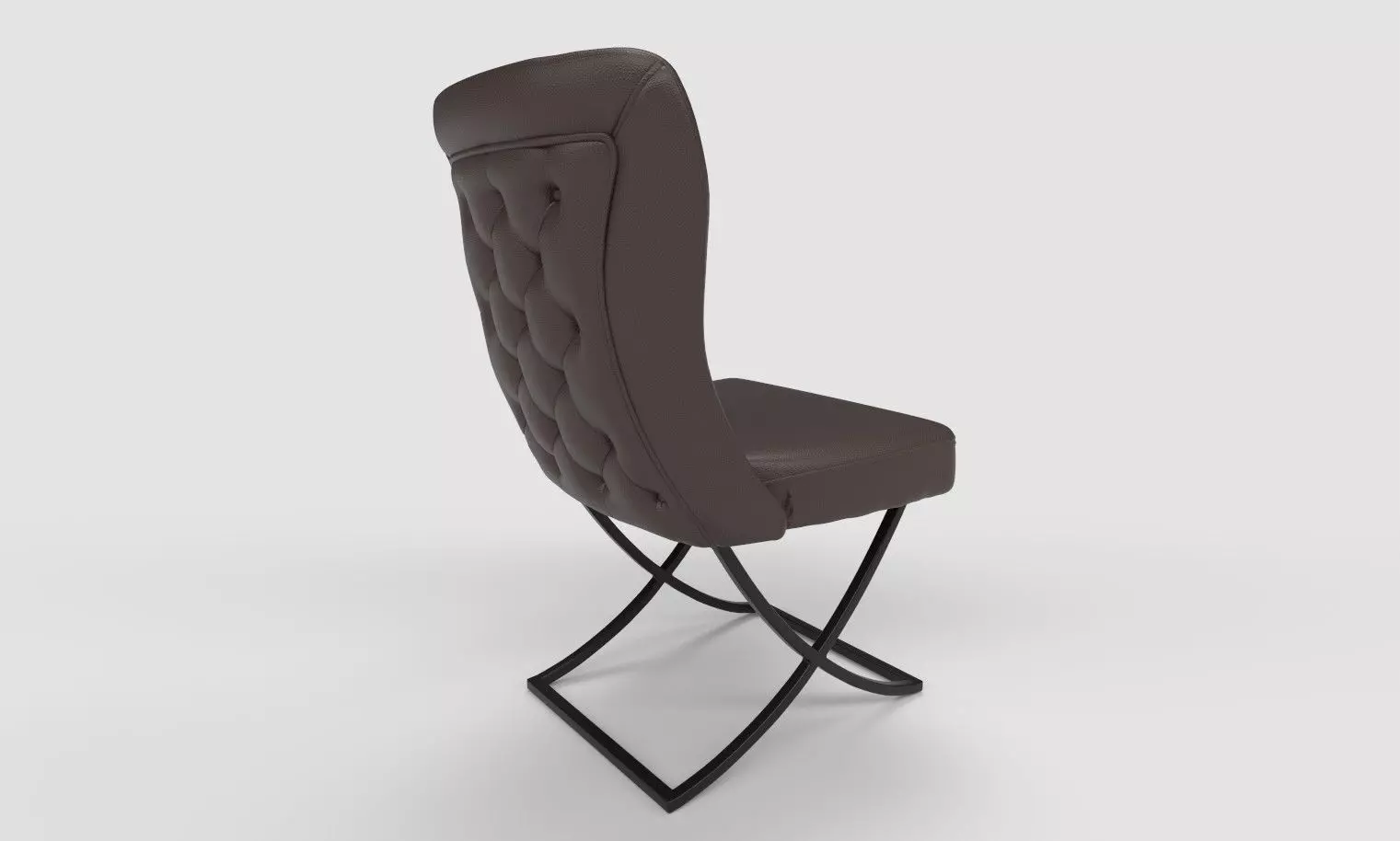 Modern Upholstered Accent Chair 3D model_4