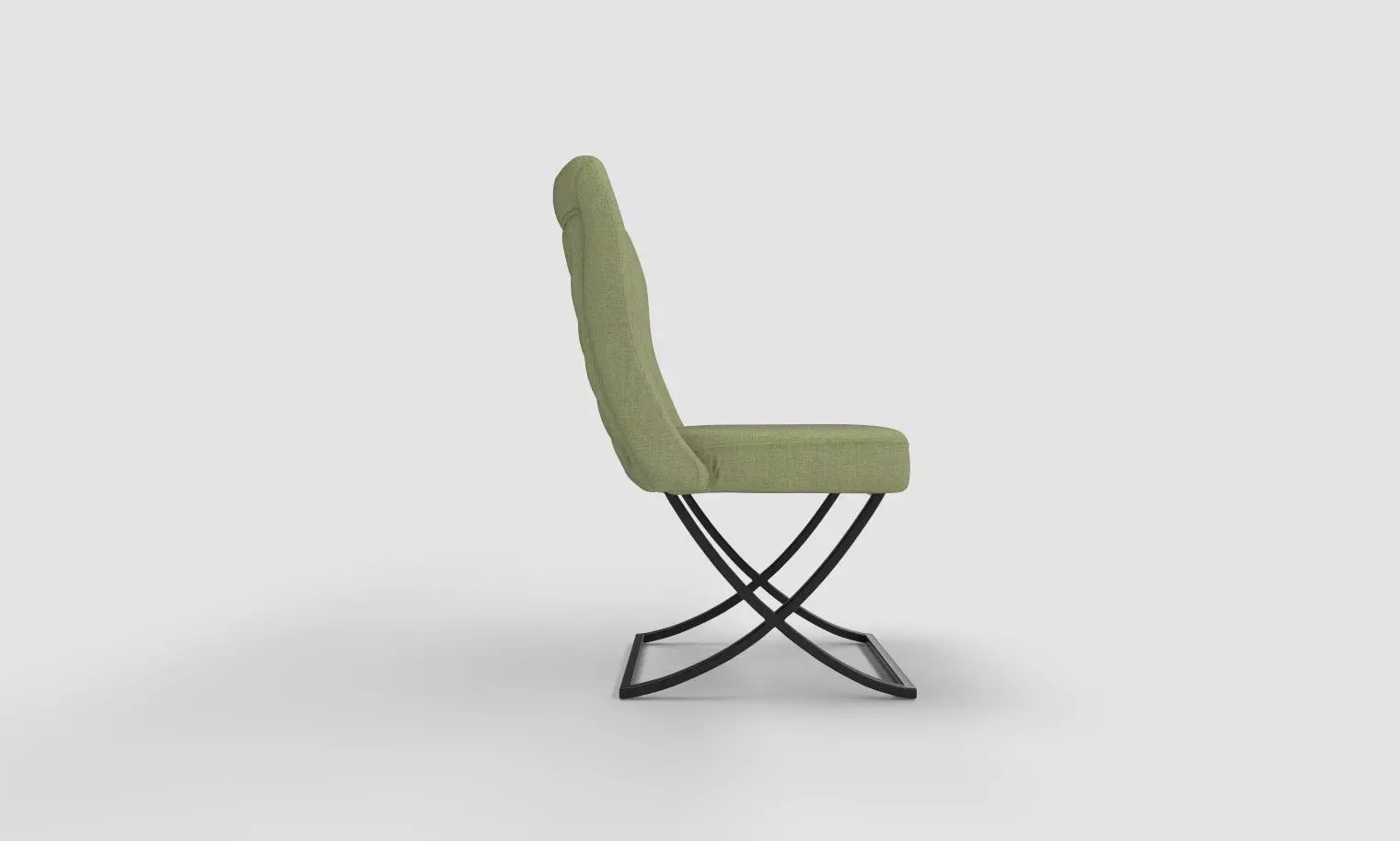 Modern Upholstered Accent Chair 3D model_5