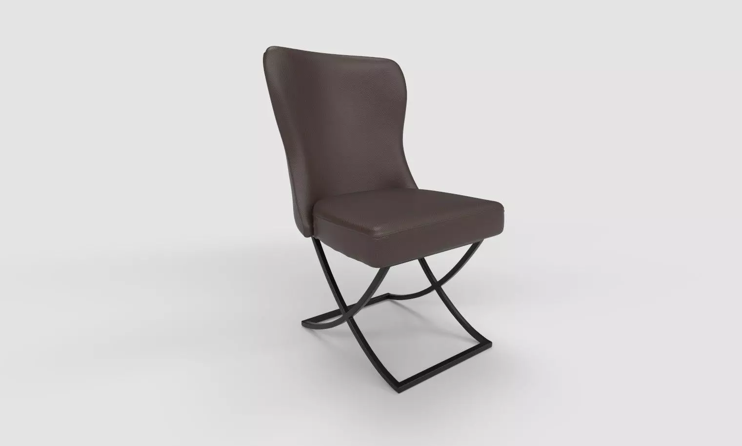 Modern Upholstered Accent Chair 3D model_11