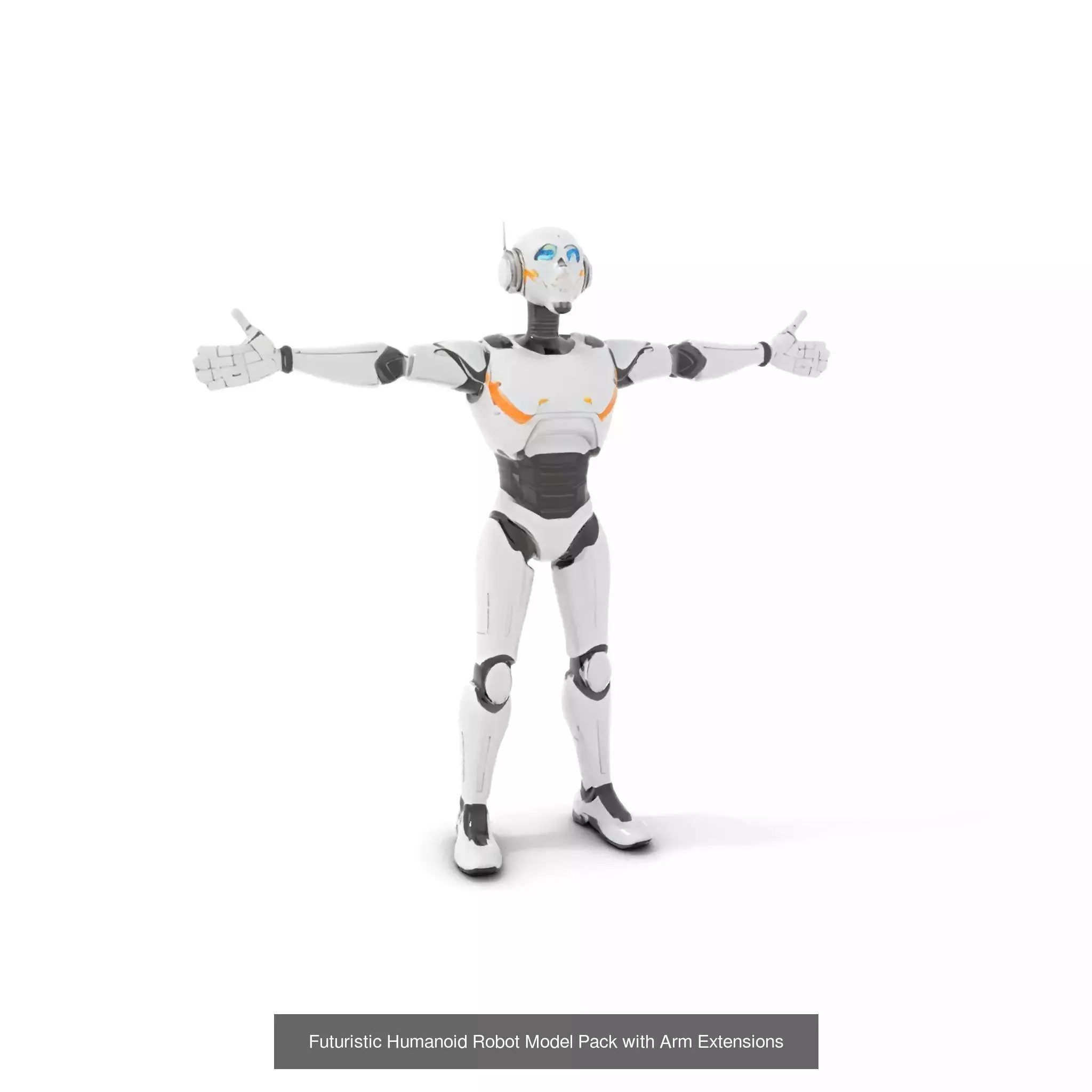 Charming Cartoon Robot Collection _33