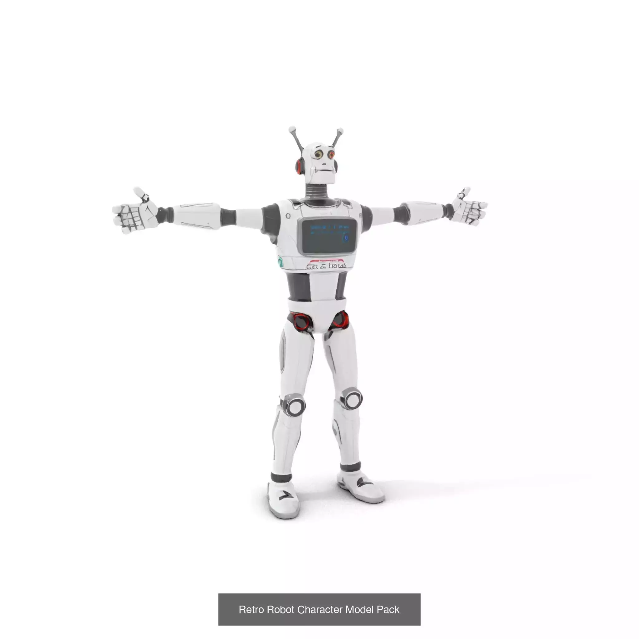 Charming Cartoon Robot Collection _28