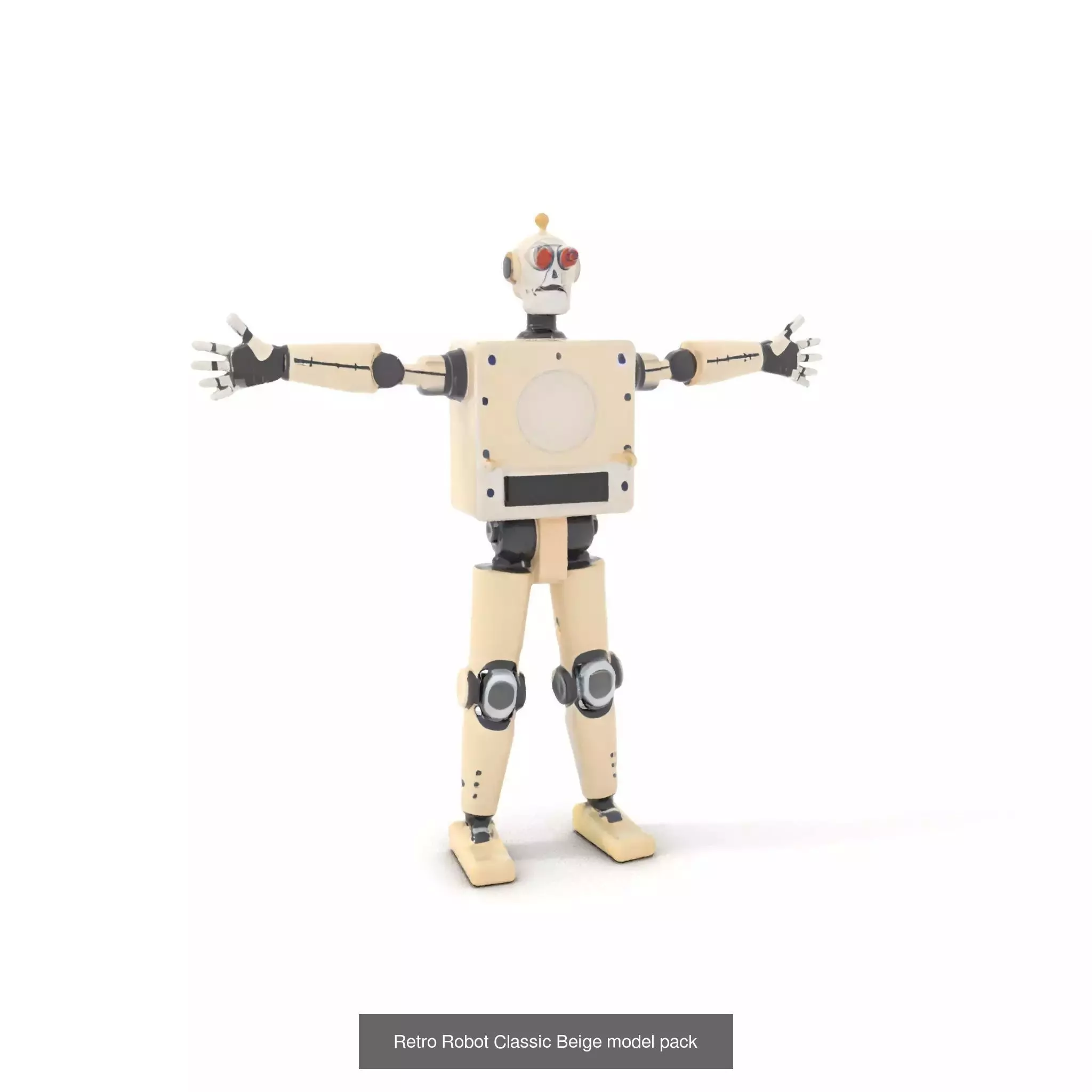 Charming Cartoon Robot Collection _44