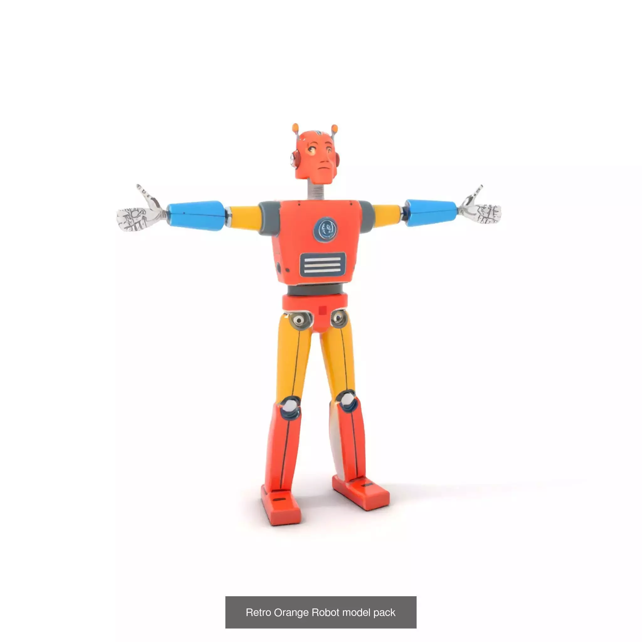 Charming Cartoon Robot Collection _39