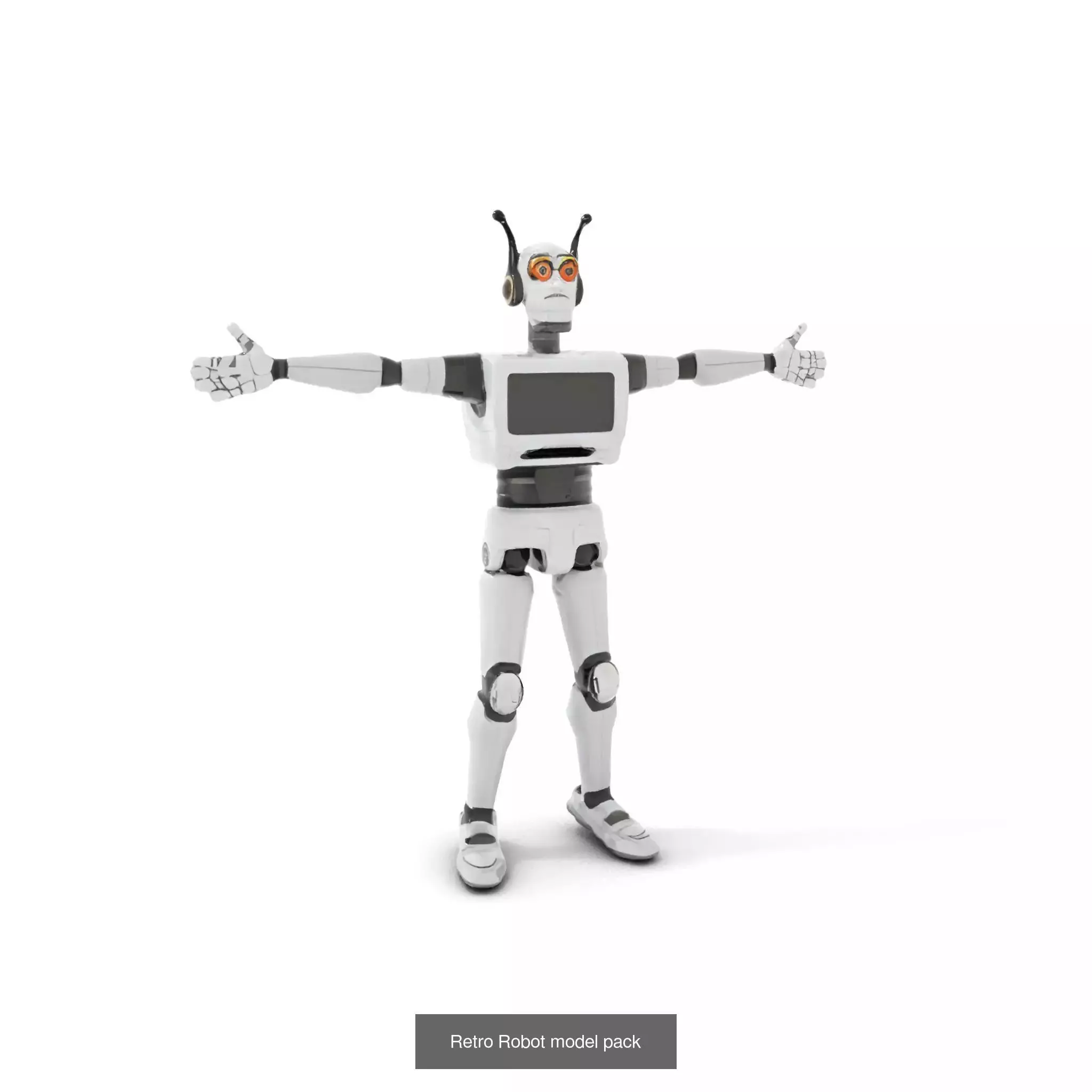 Charming Cartoon Robot Collection _41