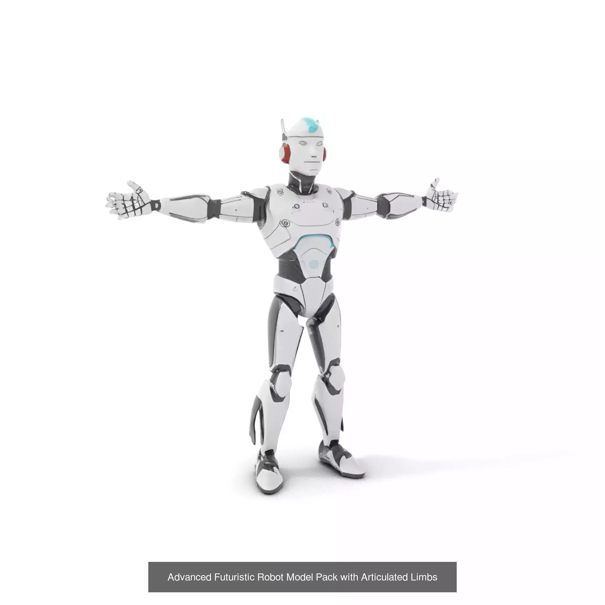 Charming Cartoon Robot Collection _35