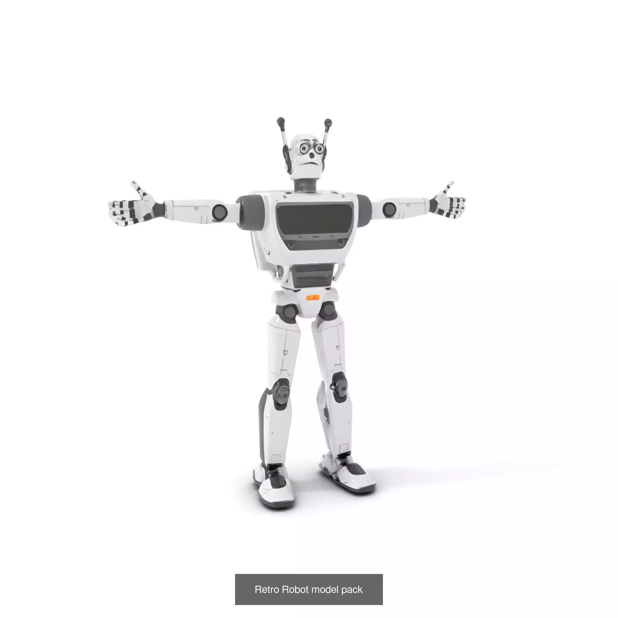 Charming Cartoon Robot Collection _42
