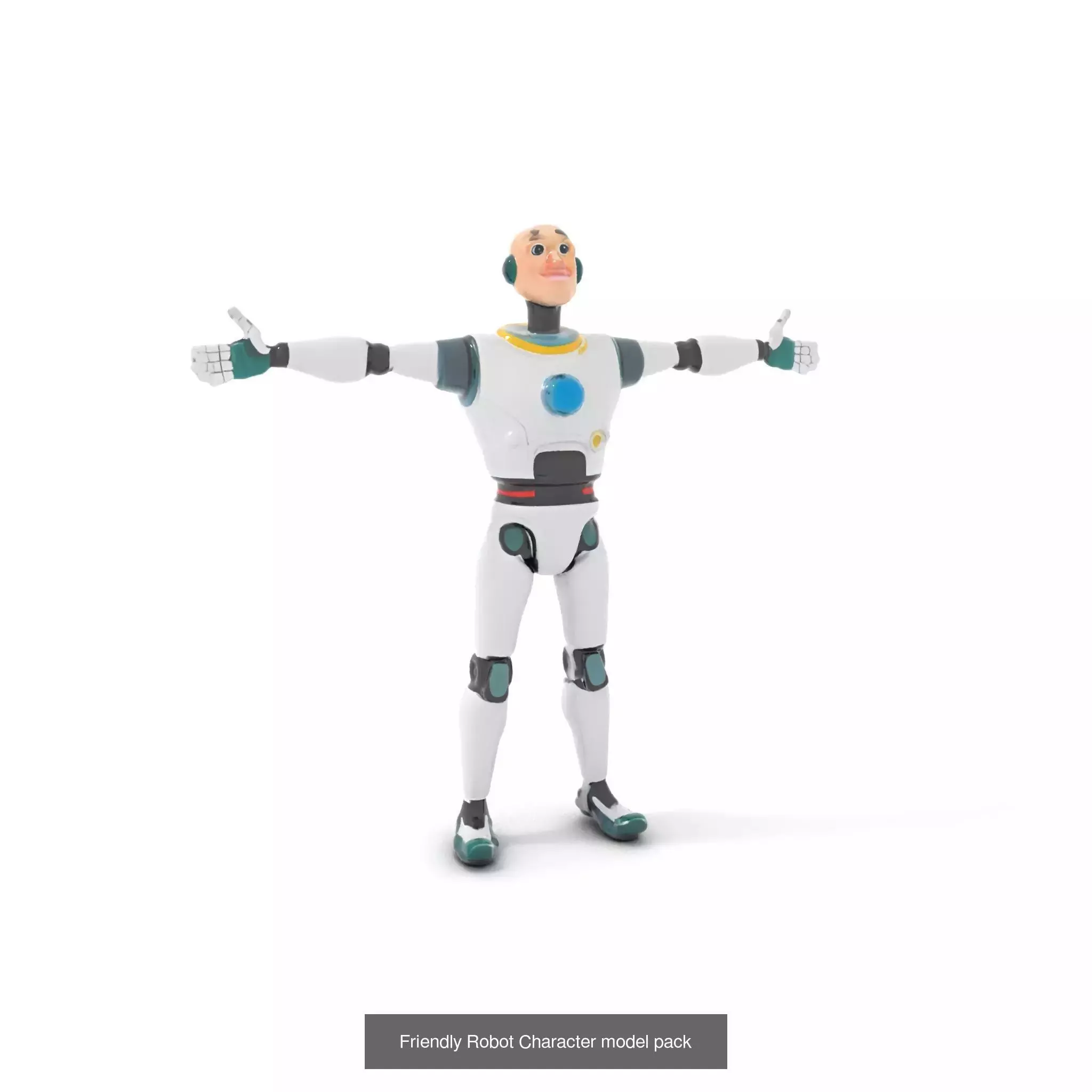 Charming Cartoon Robot Collection _38