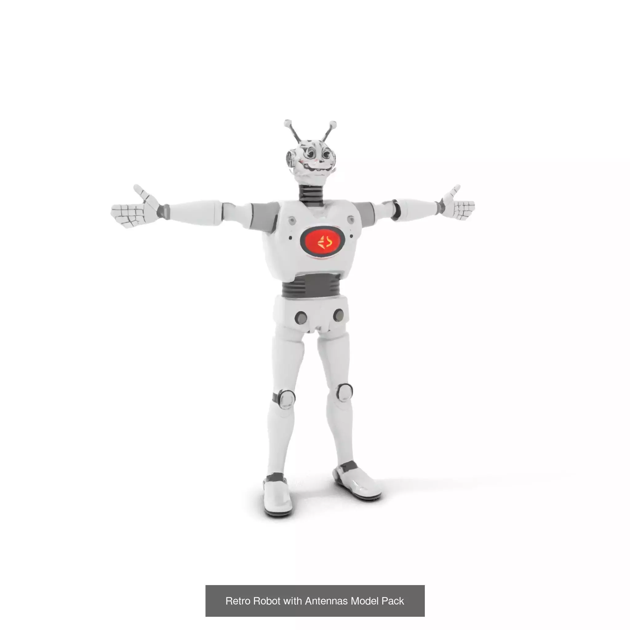 Charming Cartoon Robot Collection _37