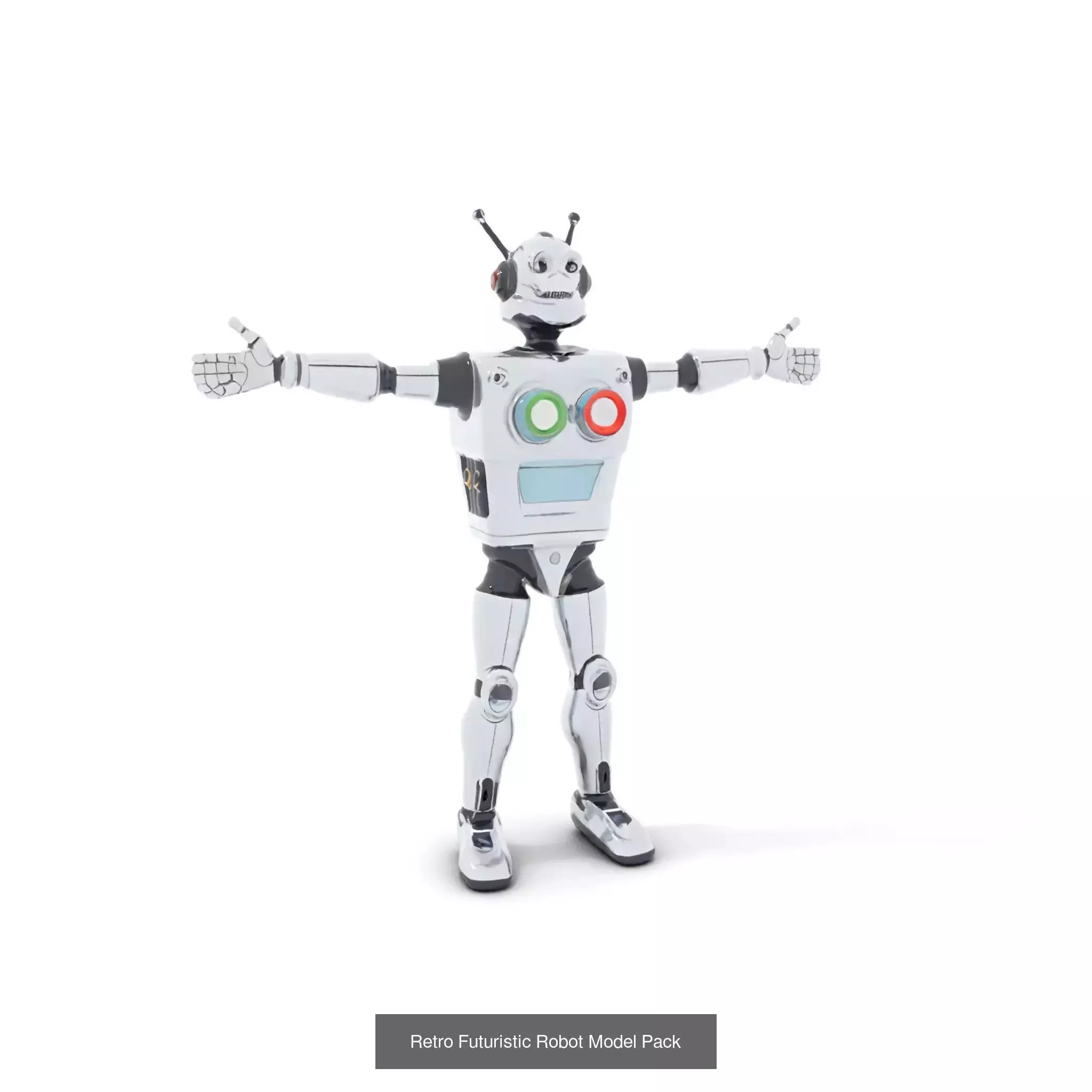 Charming Cartoon Robot Collection _30