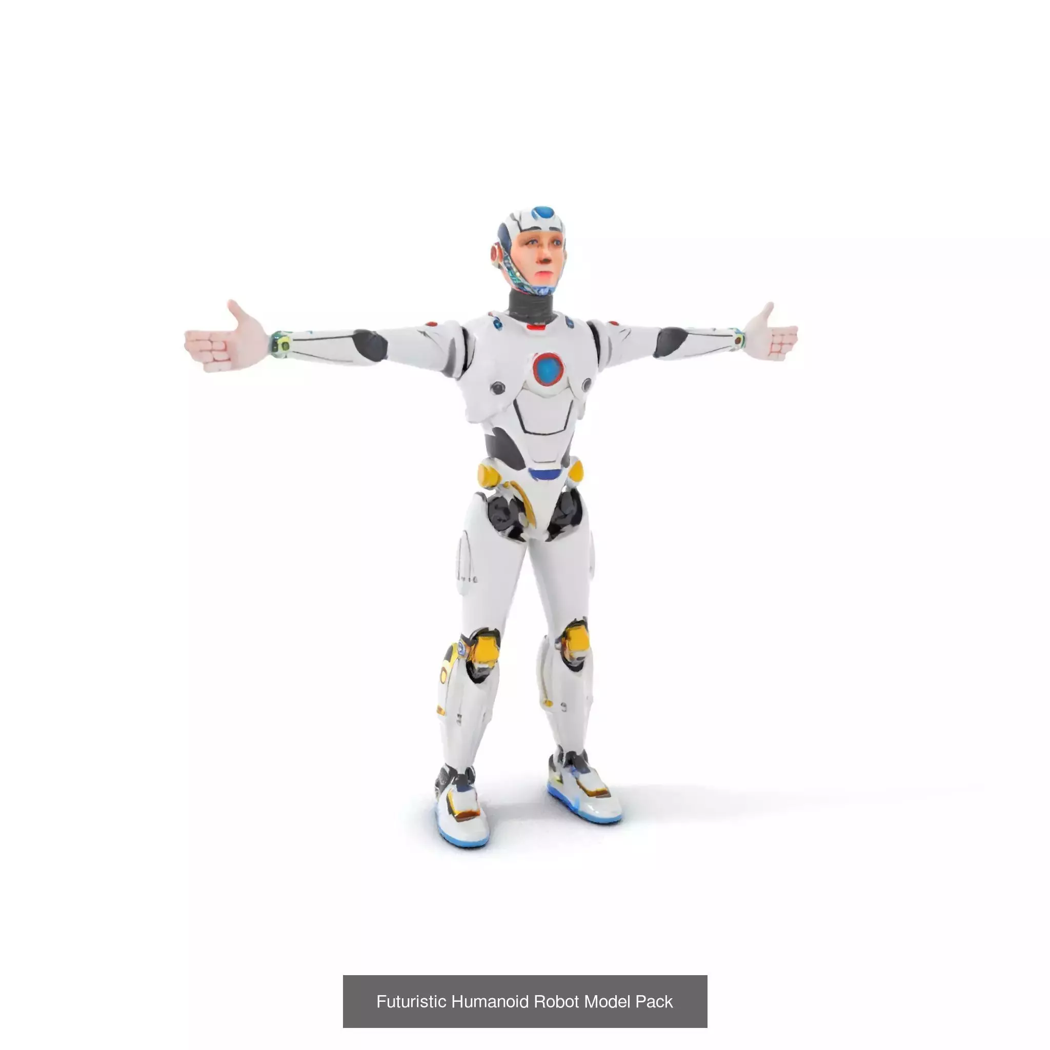 Charming Cartoon Robot Collection _31