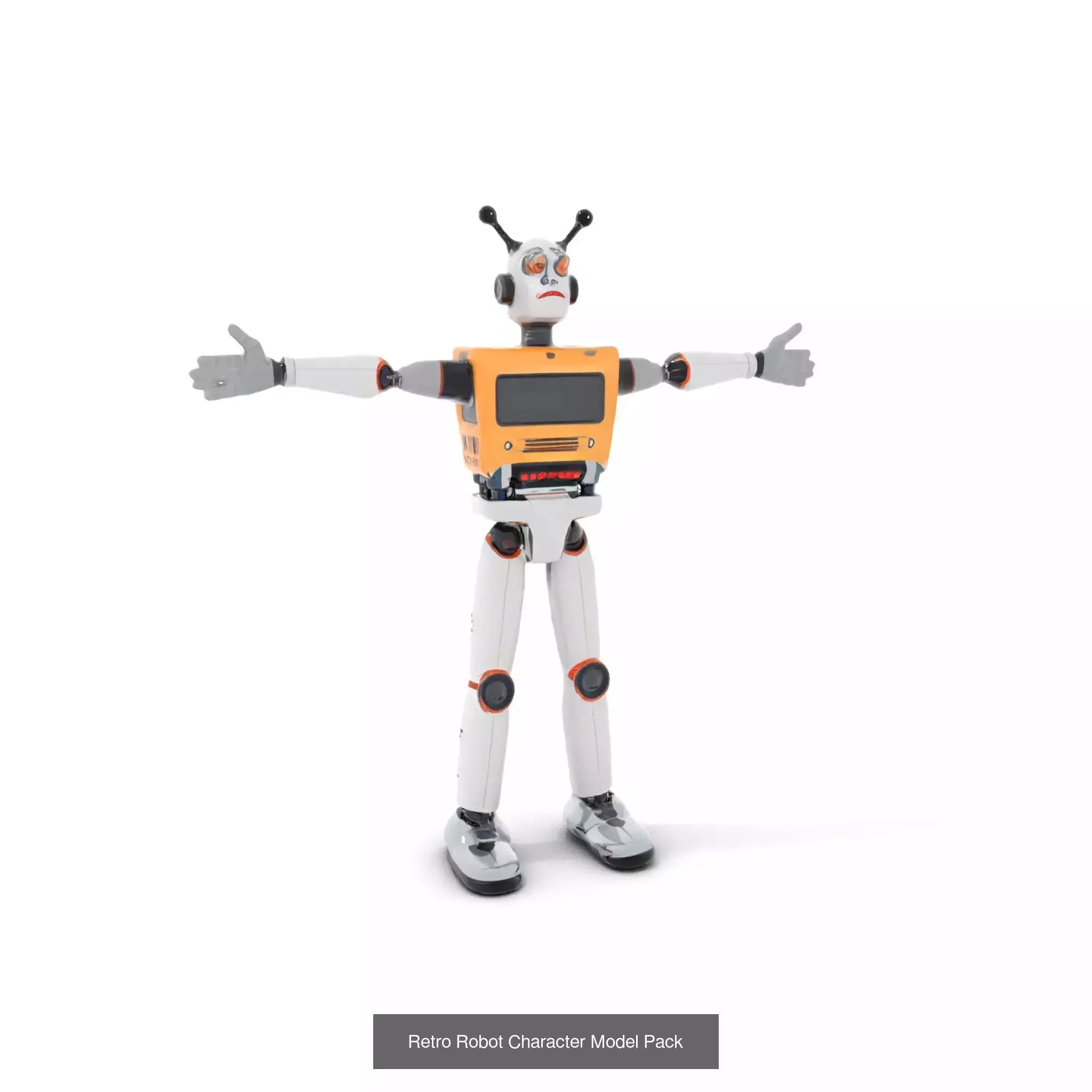 Charming Cartoon Robot Collection _29