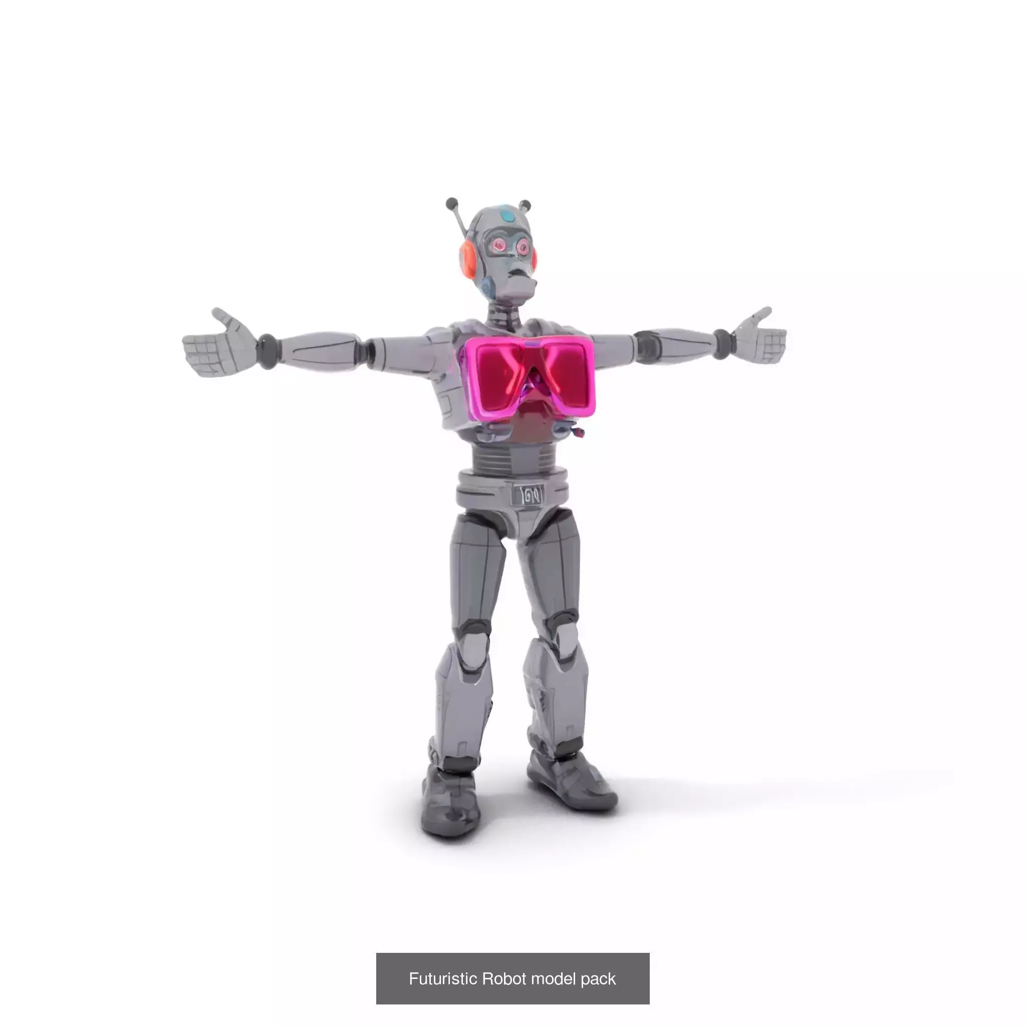 Charming Cartoon Robot Collection _43