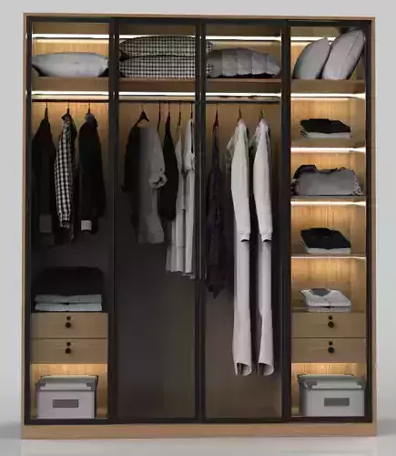 SLIDING DOOR WARDROBE  2100X2500X600MM 