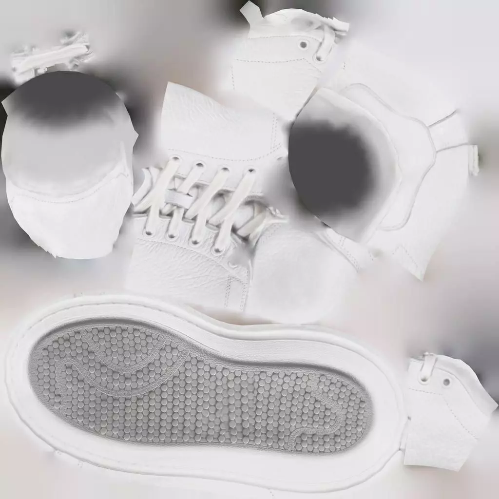 boys overall 3d clothing rigged model Low-poly 3D model_11