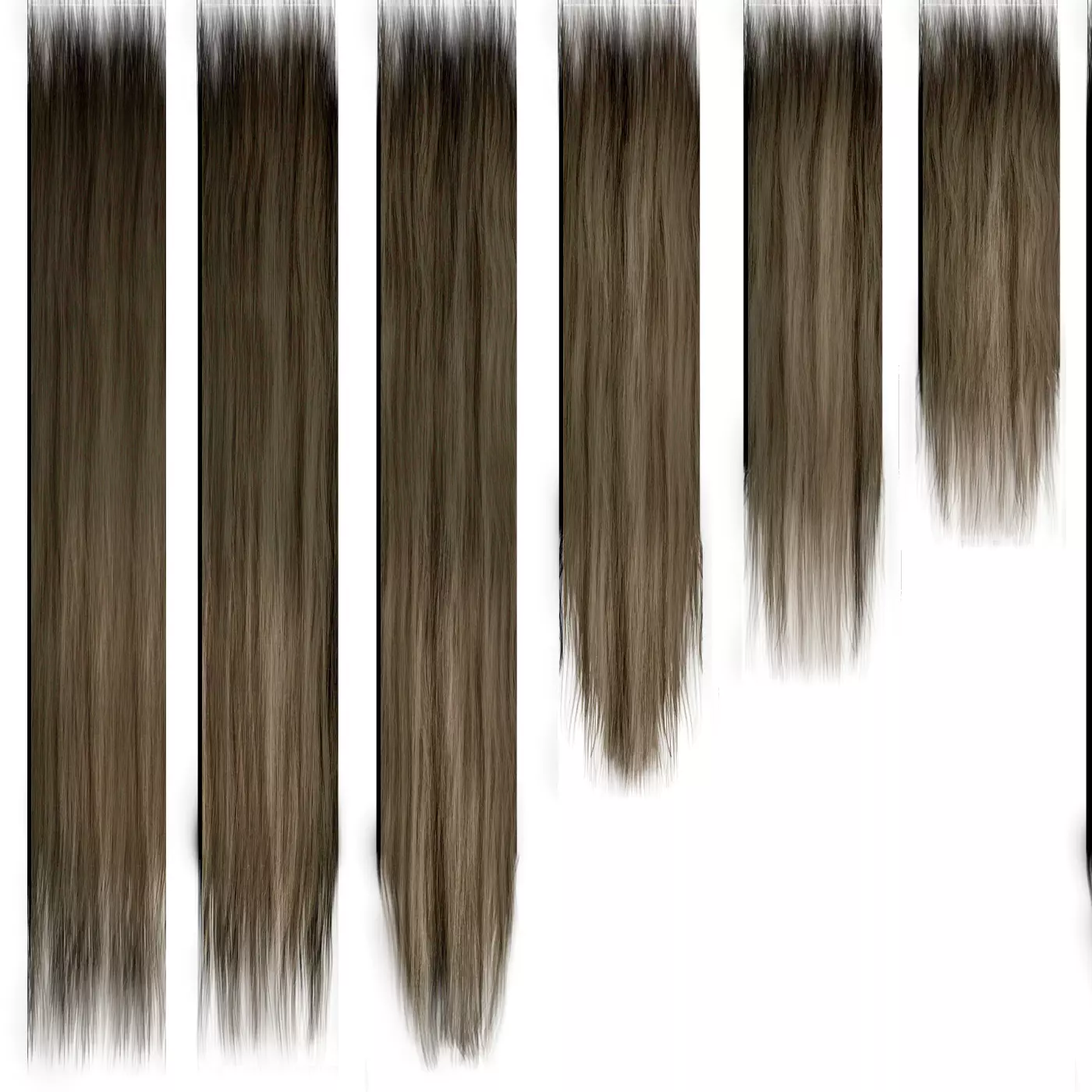 boys overall 3d clothing rigged model Low-poly 3D model_16