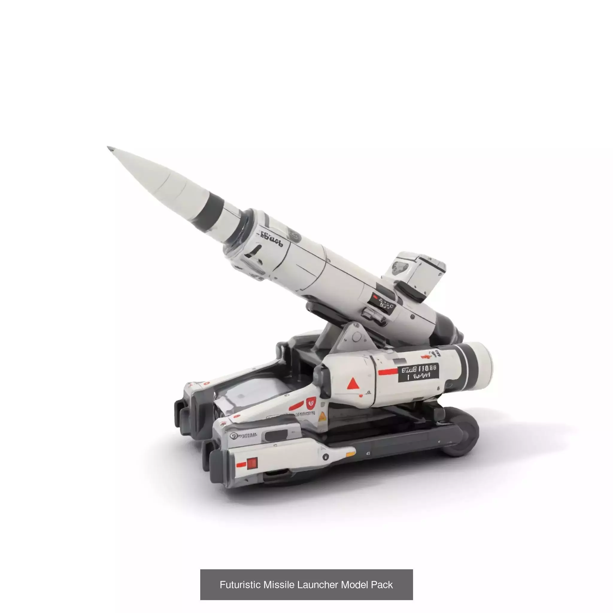 SciFi Starship Arsenal Models Pack 3D Model Collection_17
