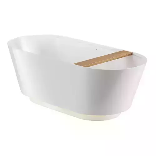 Tura Oval Bathtub by Roca