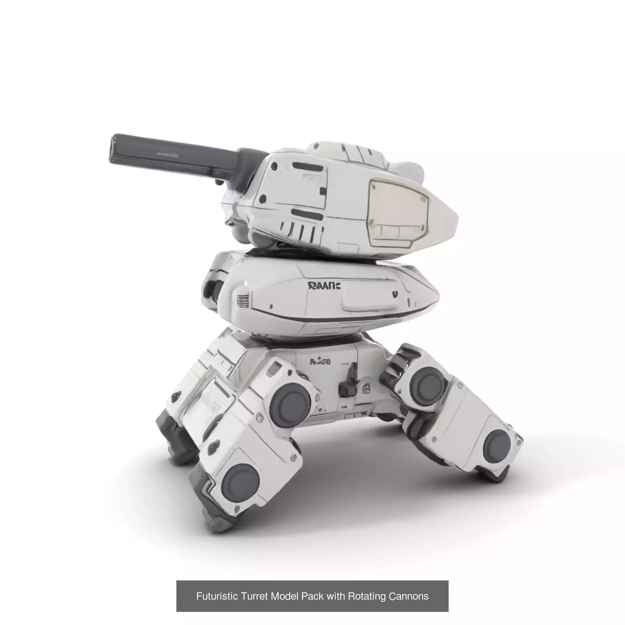 Futuristic Armament 3D Model Collection _43