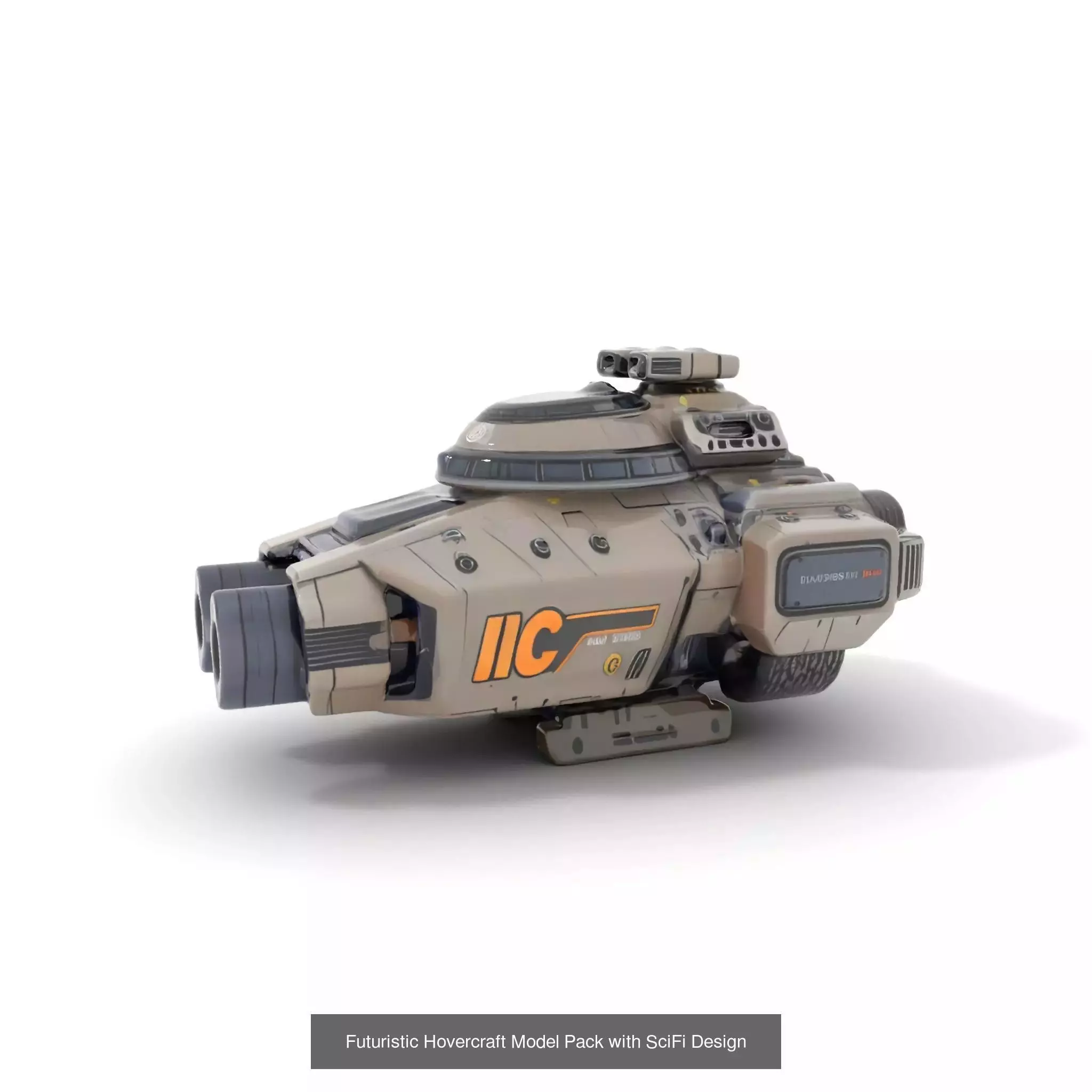 Futuristic Armament 3D Model Collection _47