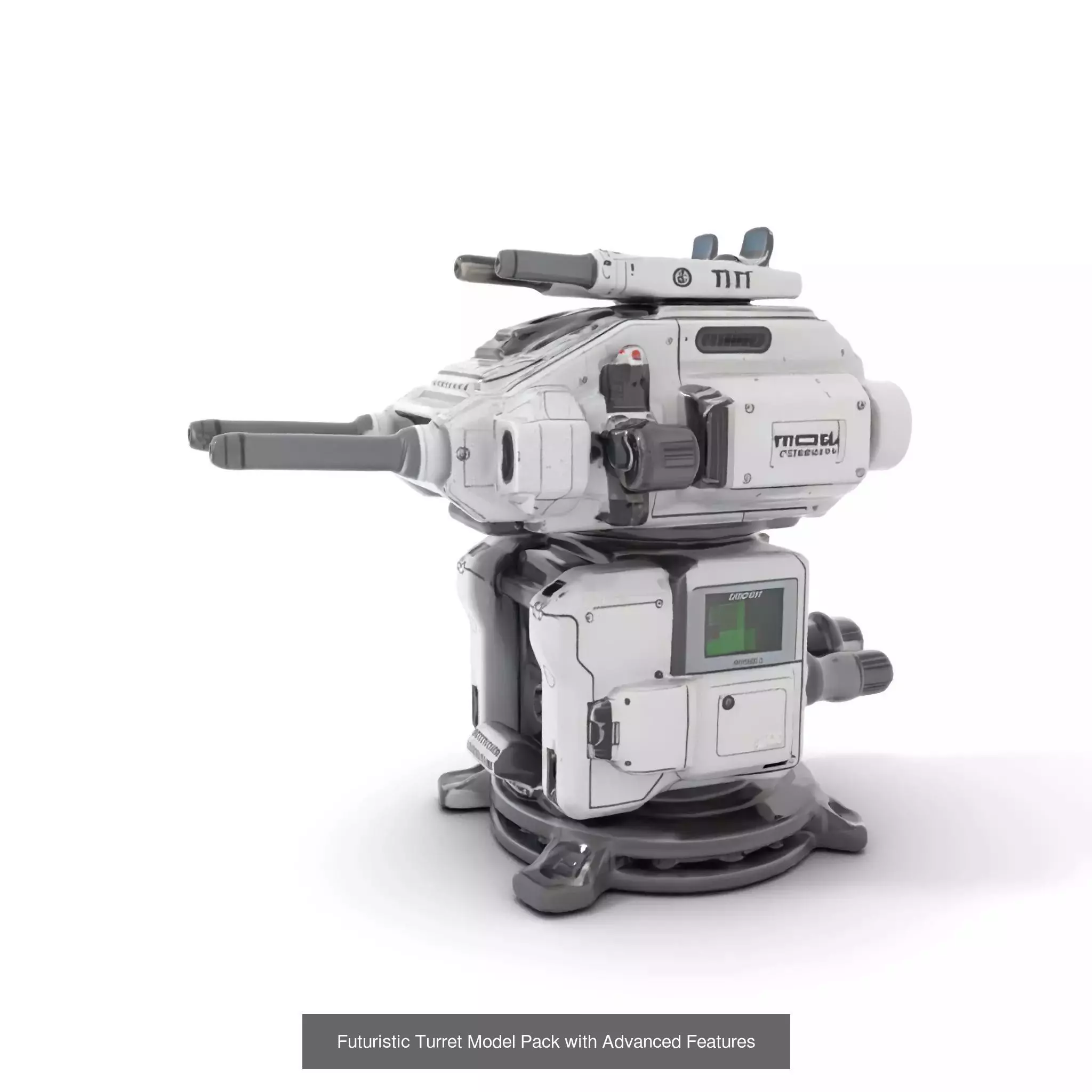 Futuristic Armament 3D Model Collection _42