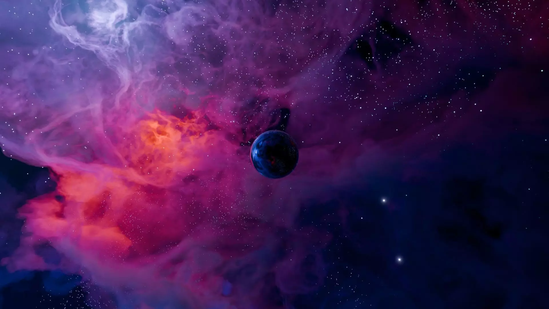 Celestial Rift Nebula HDRI 12k 360 degree 3D model_1