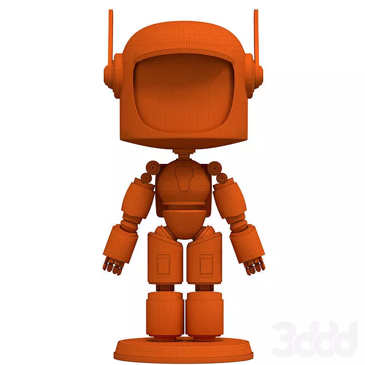 robot toy 3D model_0