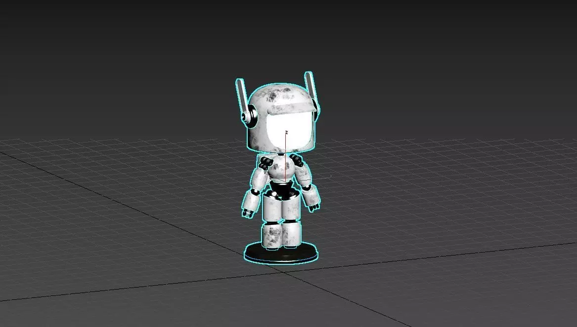 robot toy 3D model_1